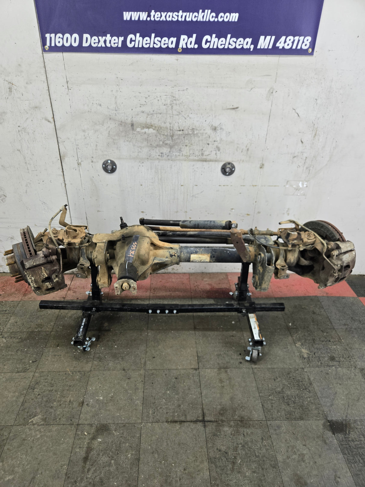 2005-2010 Ford Super Duty F250 F350 FRONT Axle 3.73 SRW 256k Miles