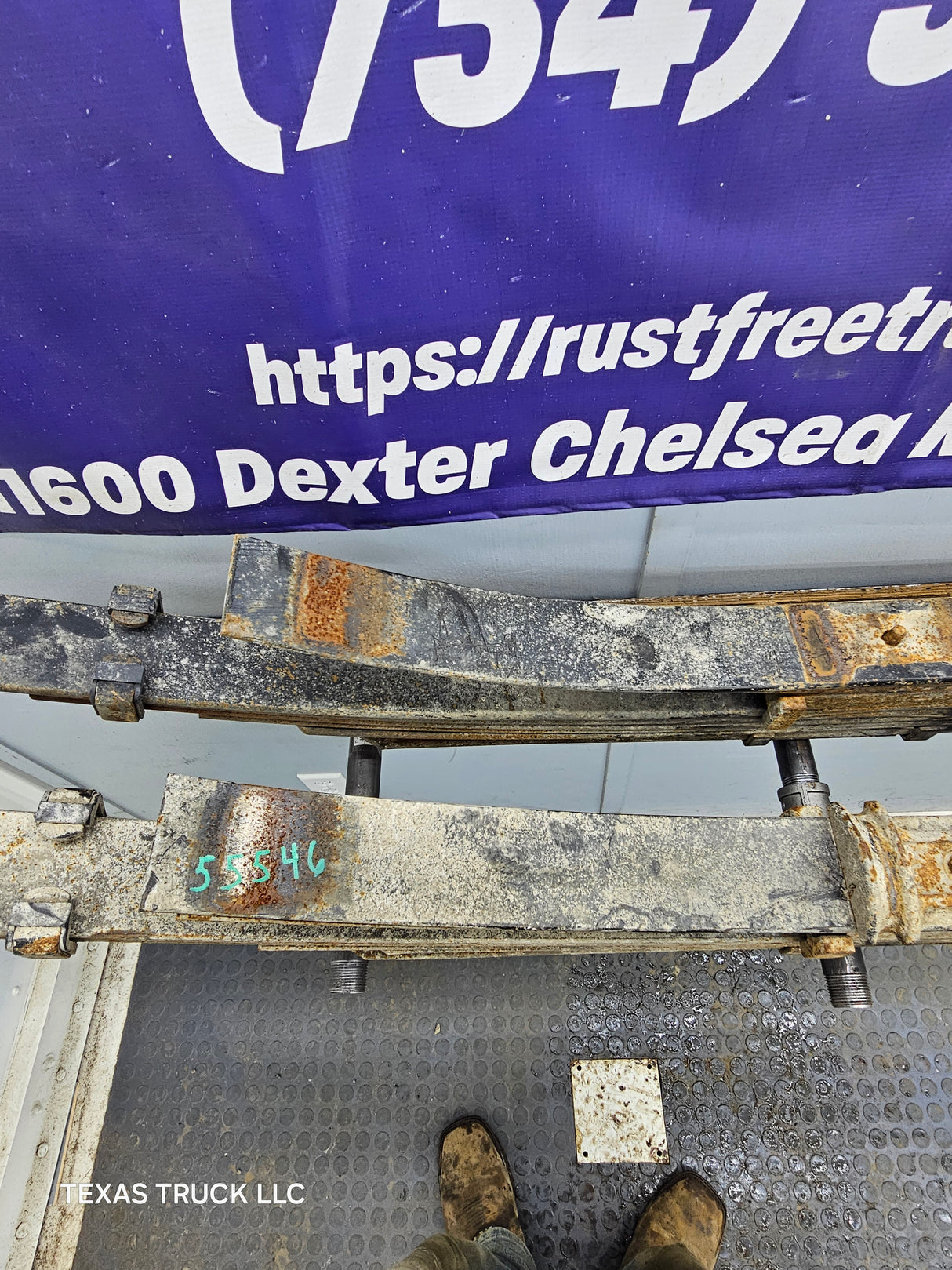 2011-2016 Ford F250 F350 Super Duty Rear Leaf Springs With Dual Upper Overloads - Pair