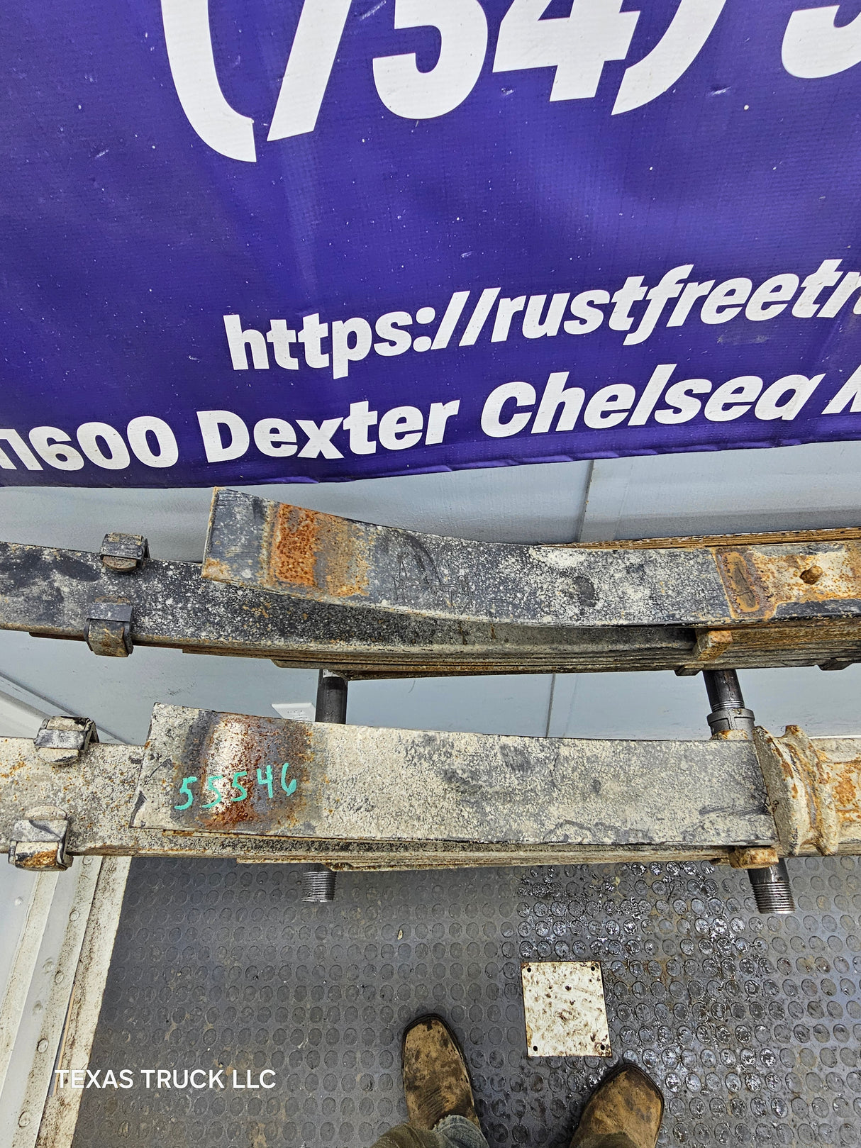 2011-2016 Ford F250 F350 Super Duty Rear Leaf Springs With Dual Upper Overloads - Pair