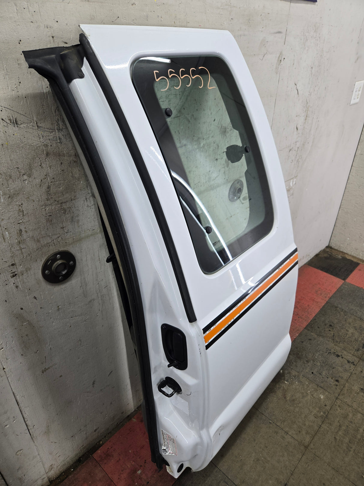 2008-2016 Ford Super Duty F250 F350 F450 F550 LH Extended Cab Driver Side Rear Door - Oxford White