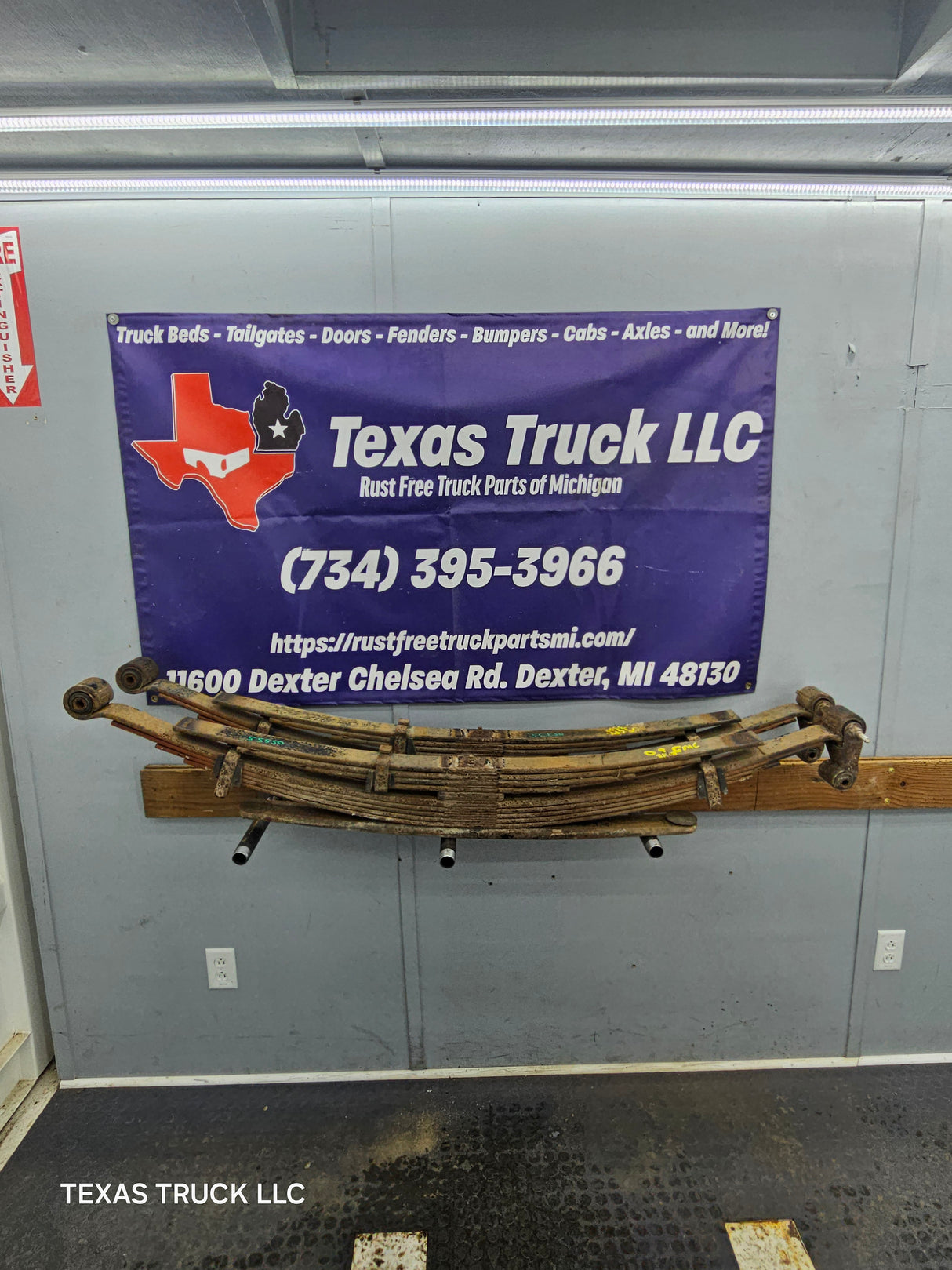 2001-2010 Chevrolet Silverado / GMC Sierra 3500 CAB CHASSIS Rear Leaf Springs - Pair 15068186