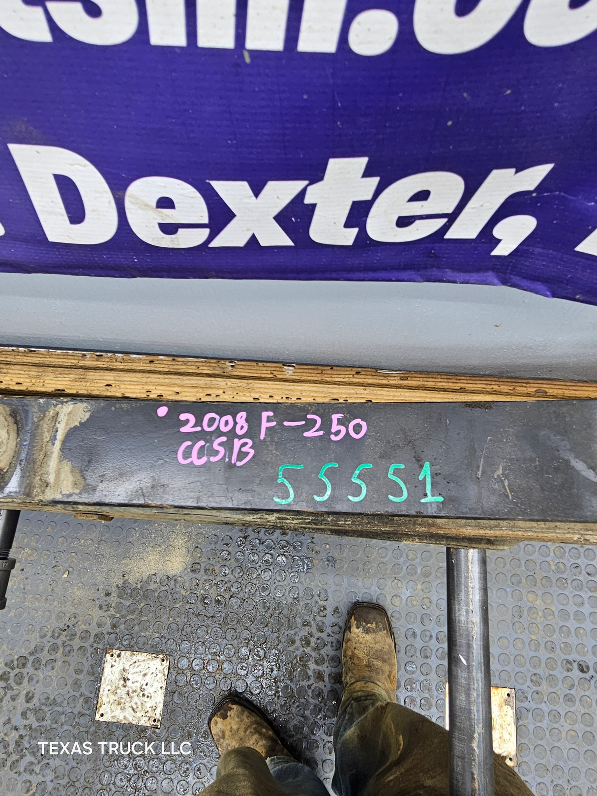 2008-2010 Ford F250 F350 Super Duty Rear Leaf Spring with overload, 1 spring pack