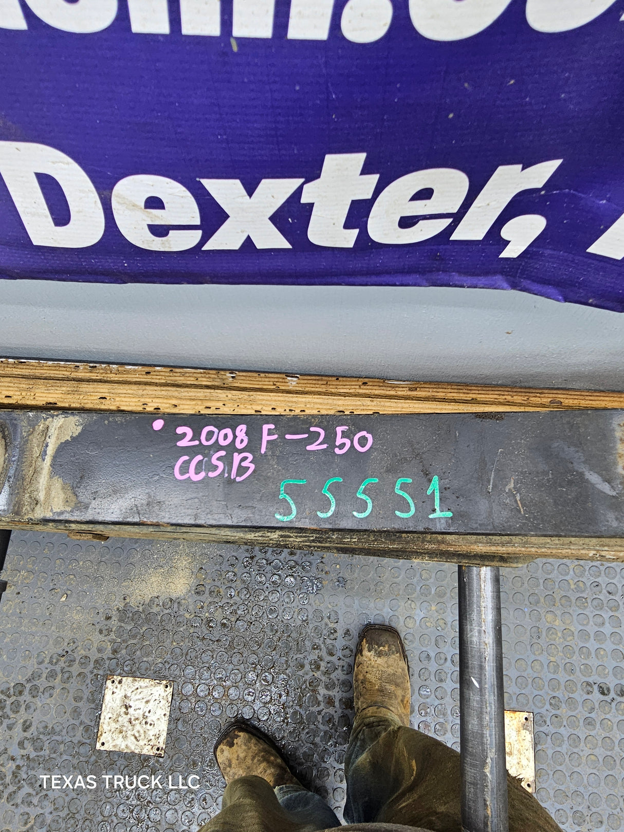 2008-2010 Ford F250 F350 Super Duty Rear Leaf Spring with overload, 1 spring pack