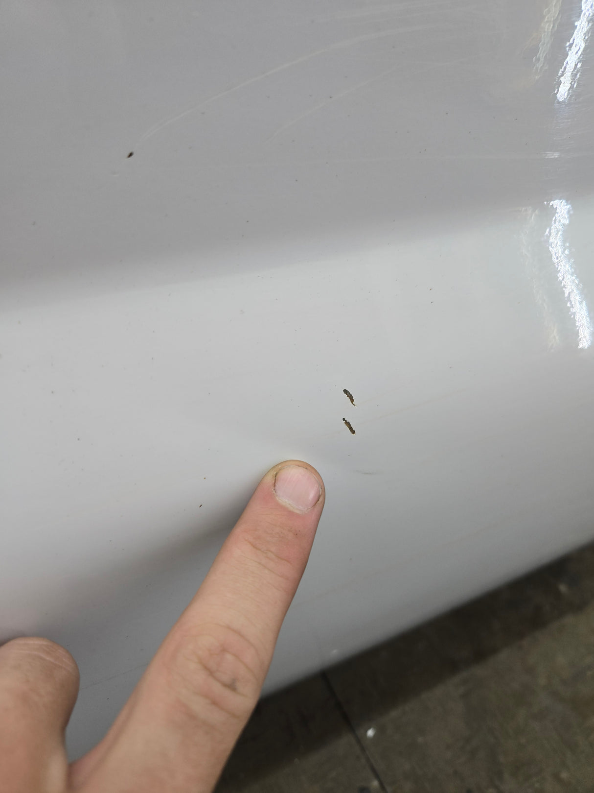 2008-2016 Ford Super Duty F250 F350 F450 F550 RH Extended Cab Passenger Side Rear Door - Oxford White