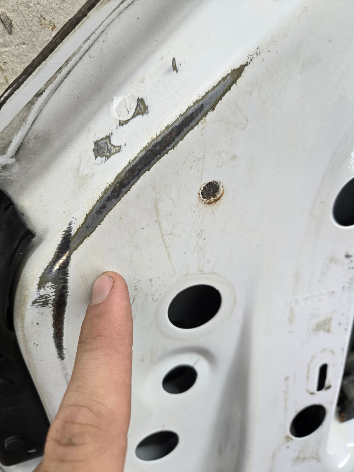 2012-2016 Ford Super Duty Passenger Side Front Door RH F250 F350 F450 F550 - Oxford White