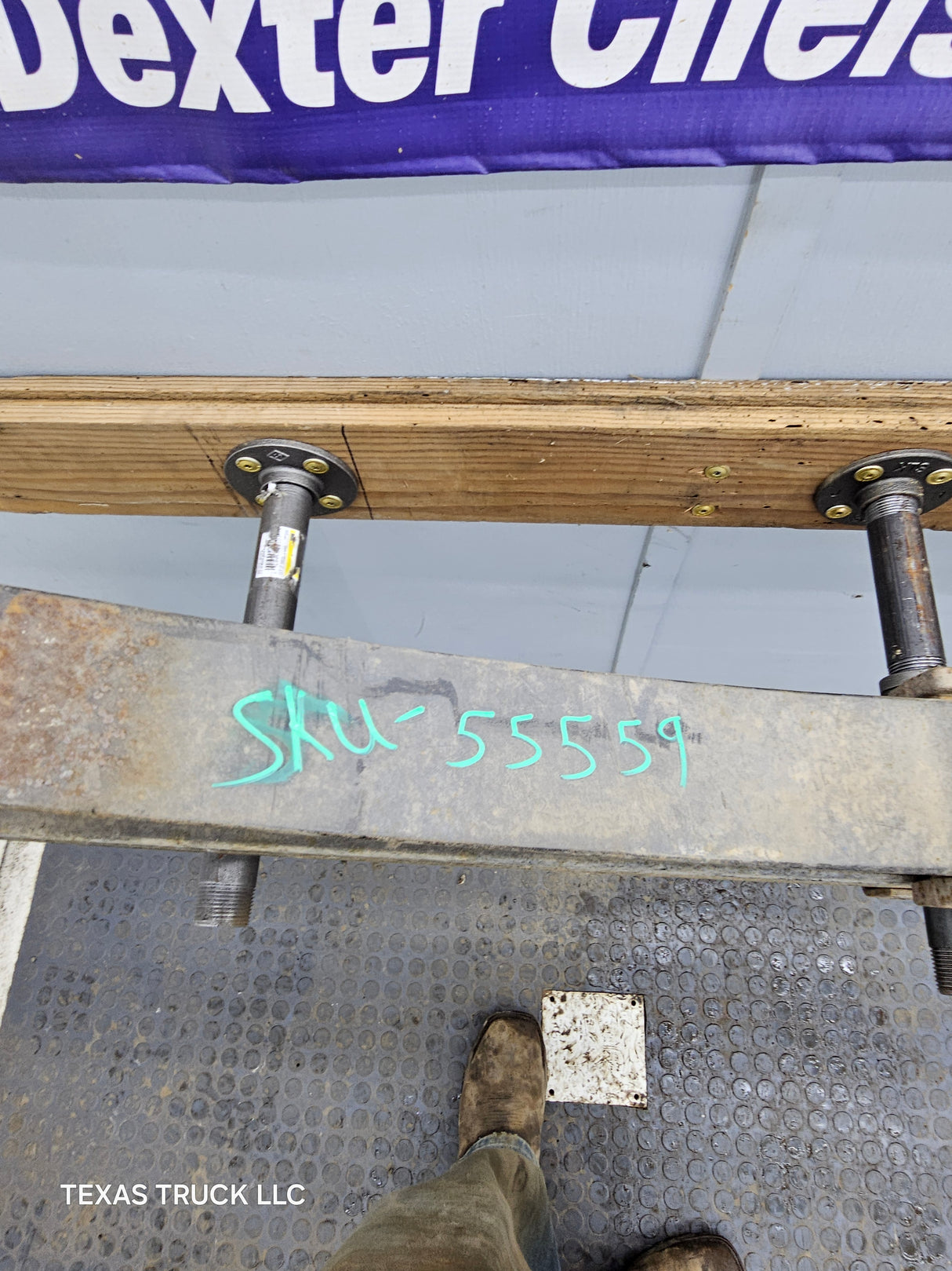 2008-2010 Ford F250 F350 Super Duty Rear Leaf Spring with overload, 1 spring pack