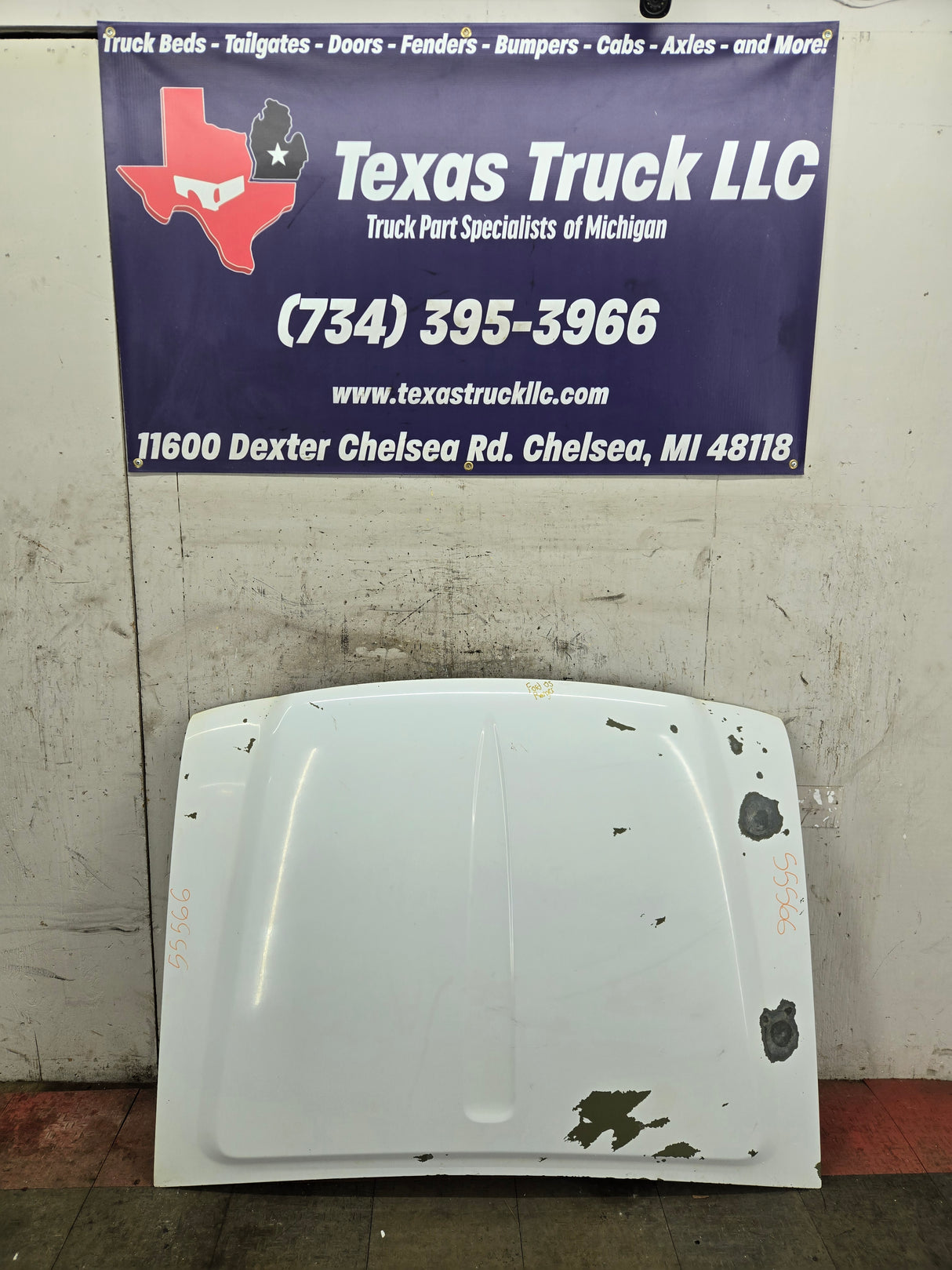 2004-2011 Ford Ranger Hood - White OEM