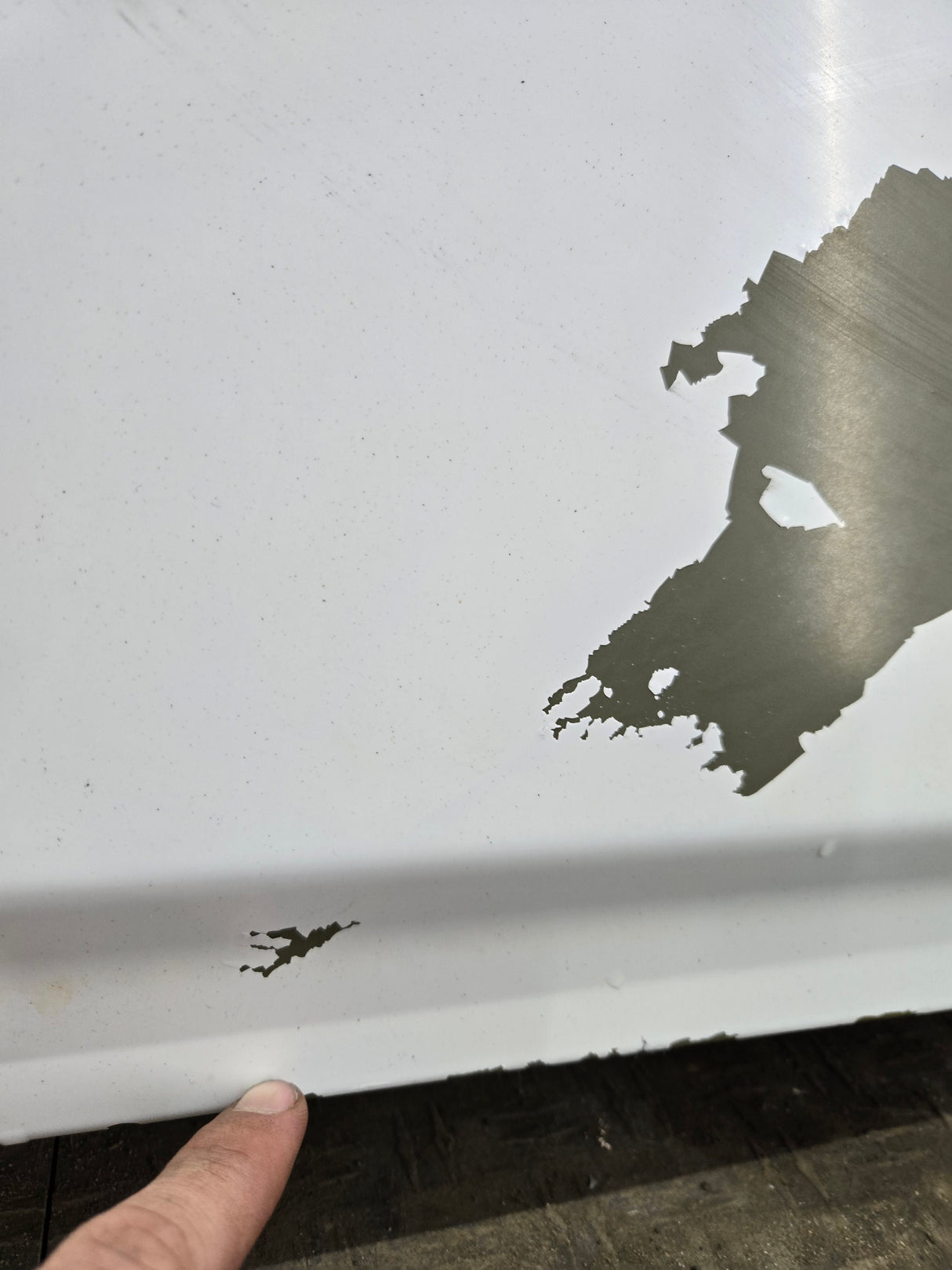 2004-2011 Ford Ranger Hood - White OEM