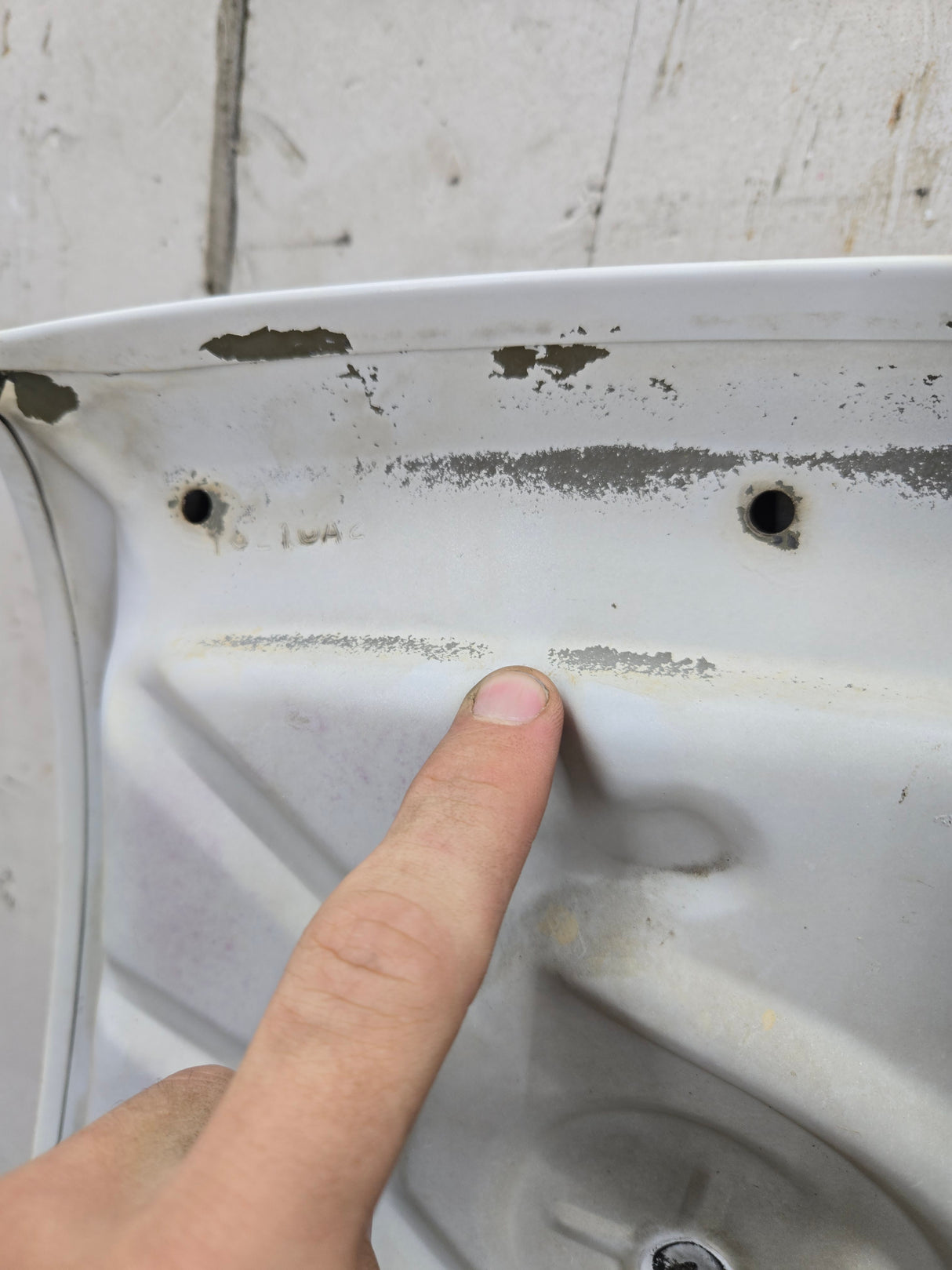 2004-2011 Ford Ranger Hood - White OEM