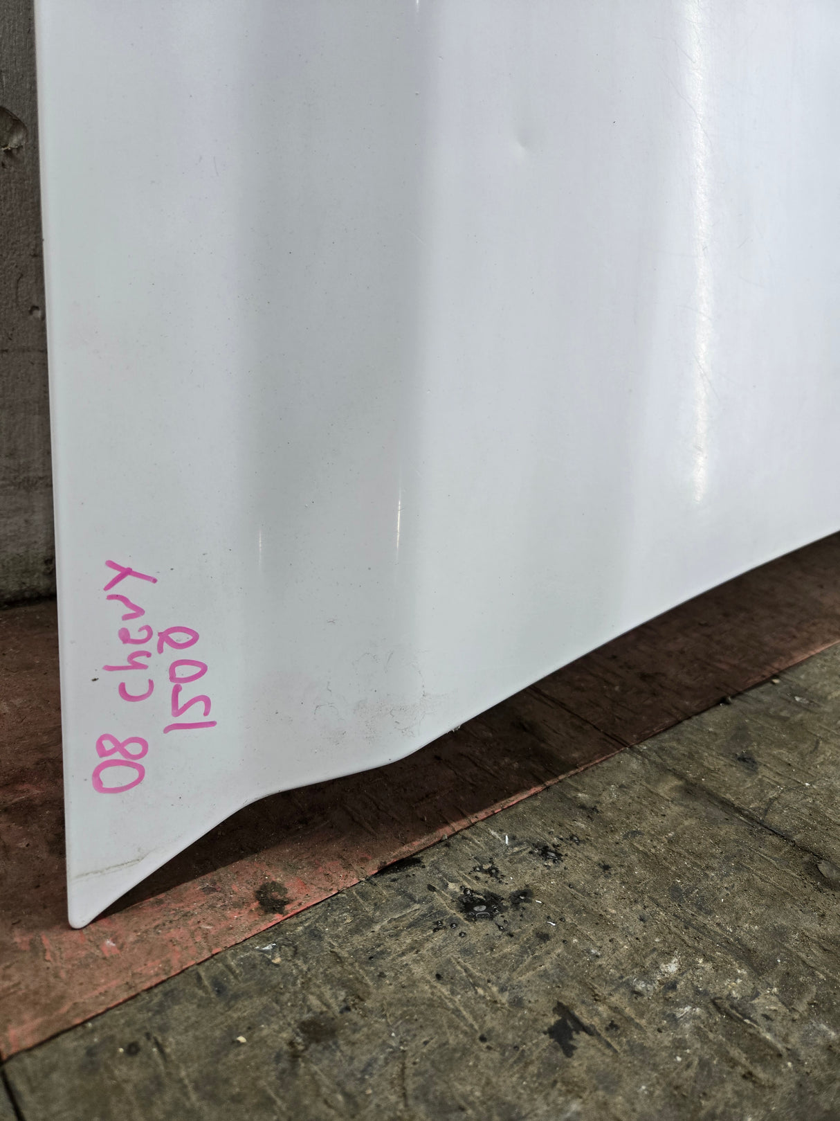 2007-2013 Chevrolet Silverado 1500 2500 Hood - White