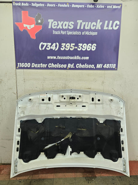 2007-2013 Chevrolet Silverado 1500 2500 Hood - White