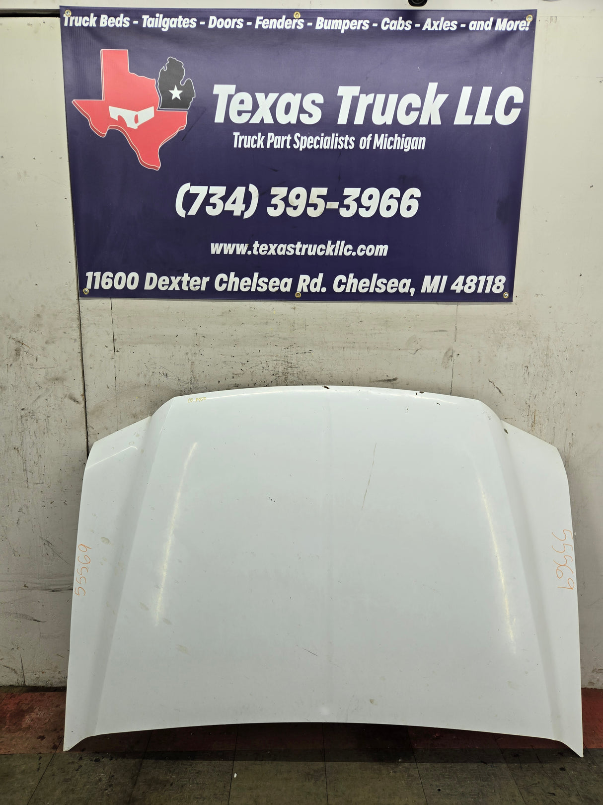 1999-2007 Ford Super Duty Hood F250 F350 F450 F550 - Oxford White