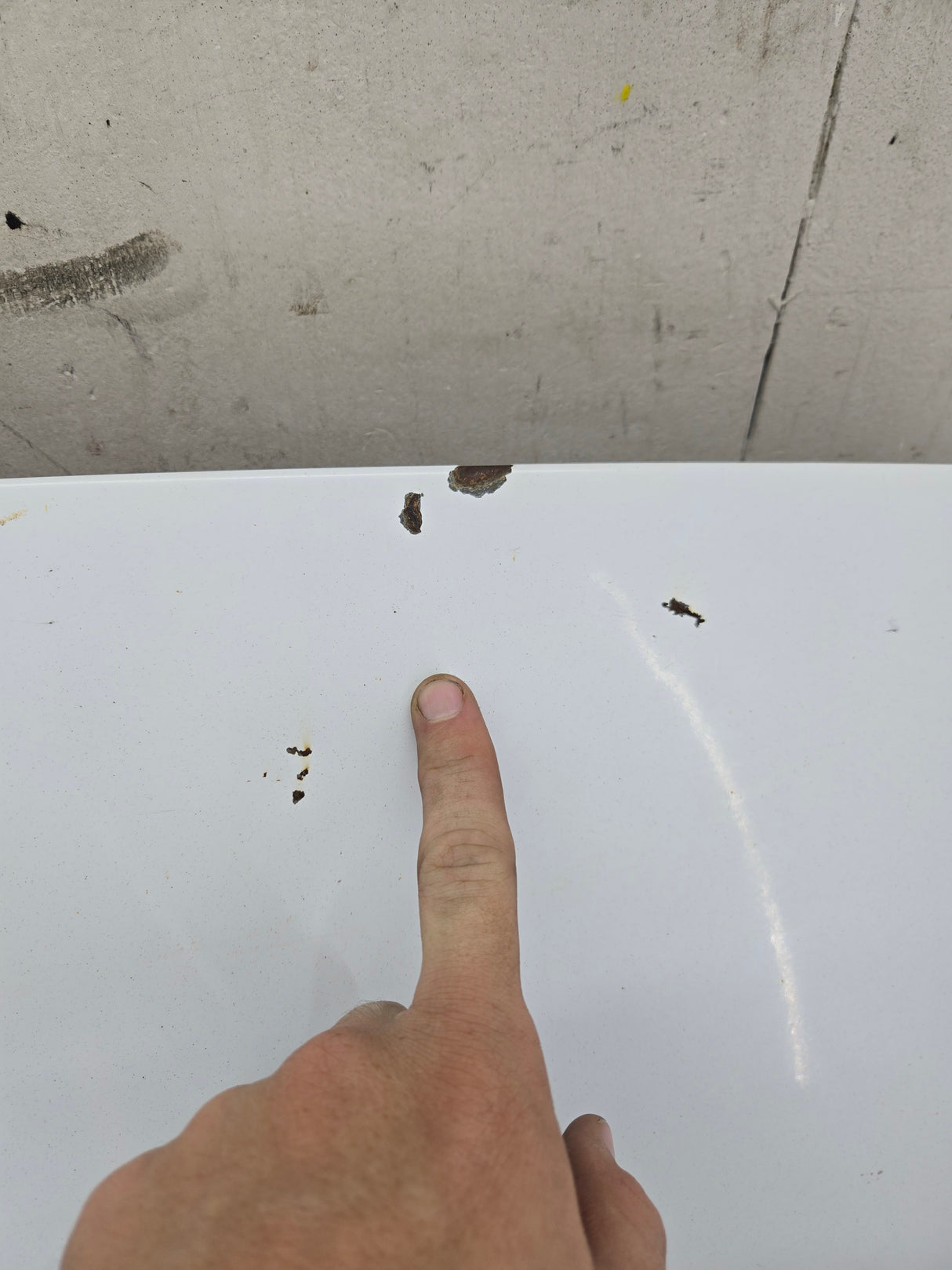 1999-2007 Ford Super Duty Hood F250 F350 F450 F550 - Oxford White