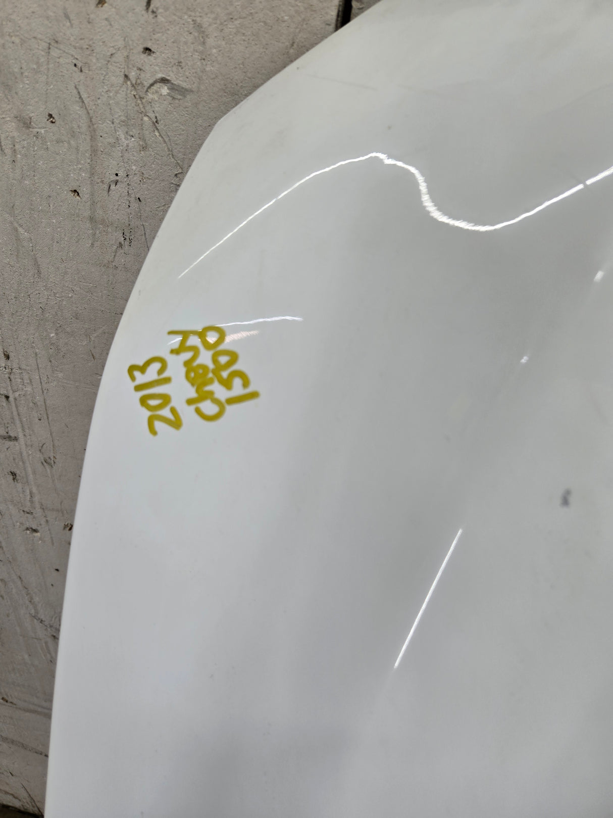 2007-2013 Chevrolet Silverado 1500 2500 Hood - White