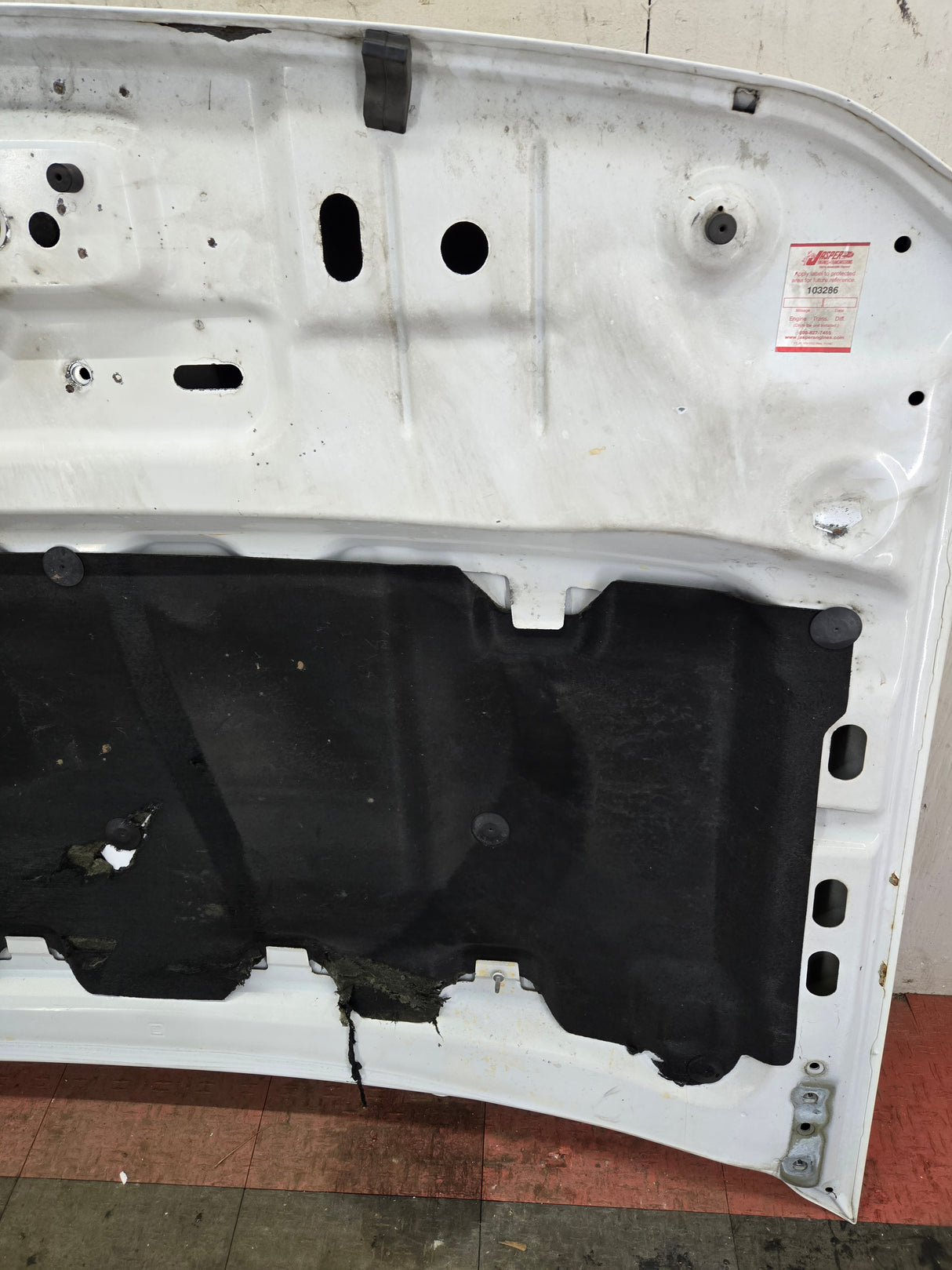 2007-2013 Chevrolet Silverado 1500 2500 Hood - White