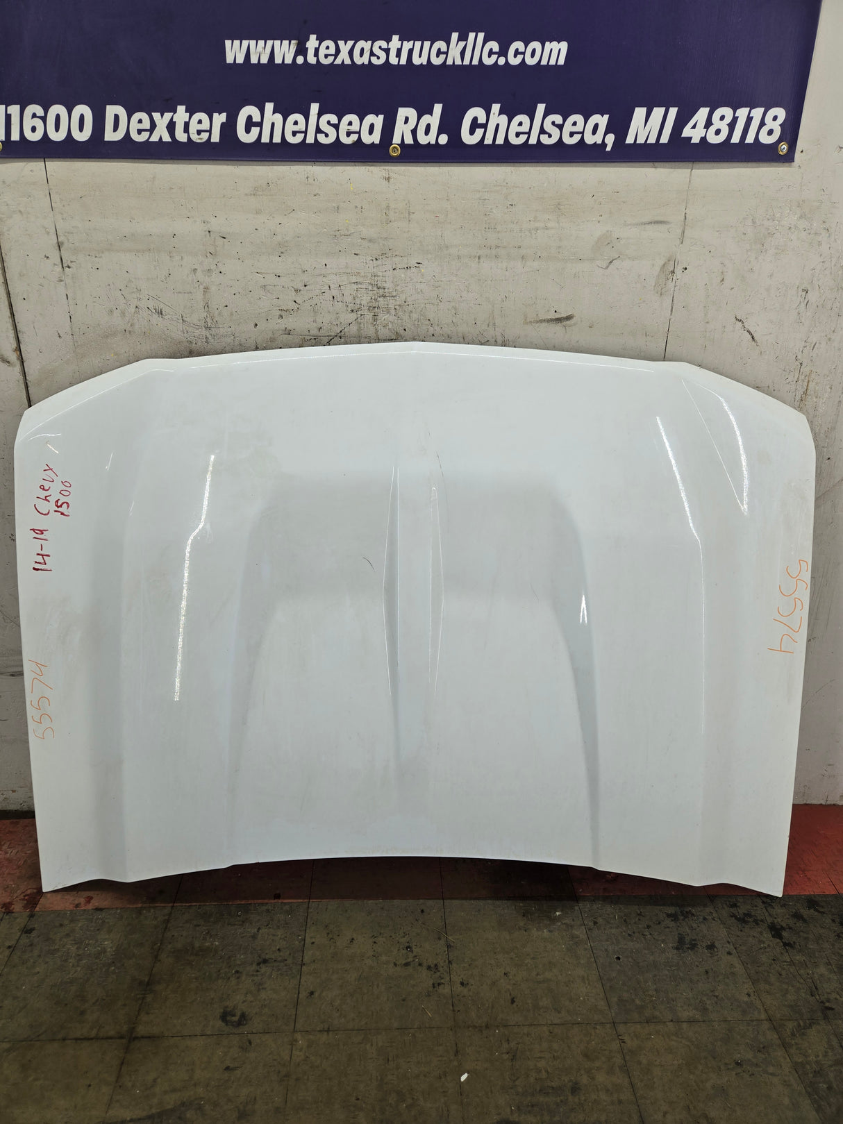 2016-2019 Chevrolet Silverado 1500 Hood - Summit White