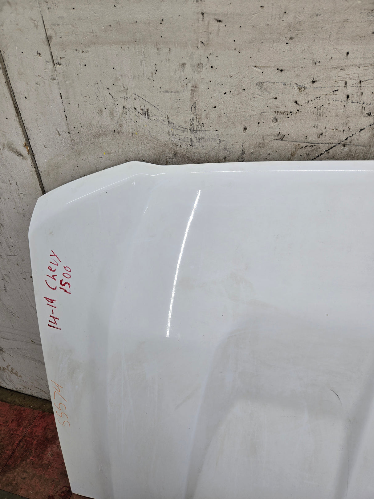 2016-2019 Chevrolet Silverado 1500 Hood - Summit White