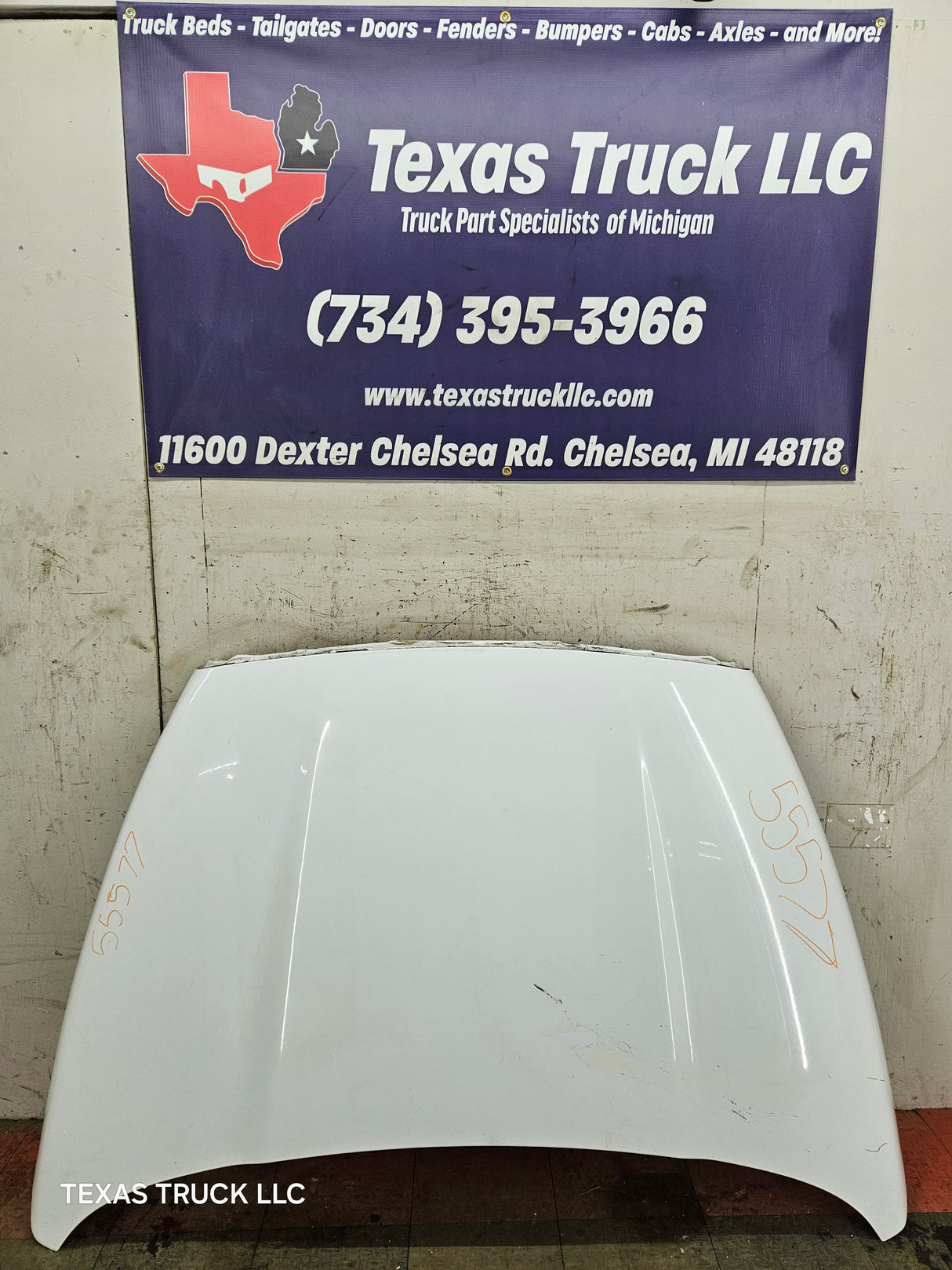 2003-2008 Dodge Ram 3rd Gen 1500 2500 3500 Hood - White