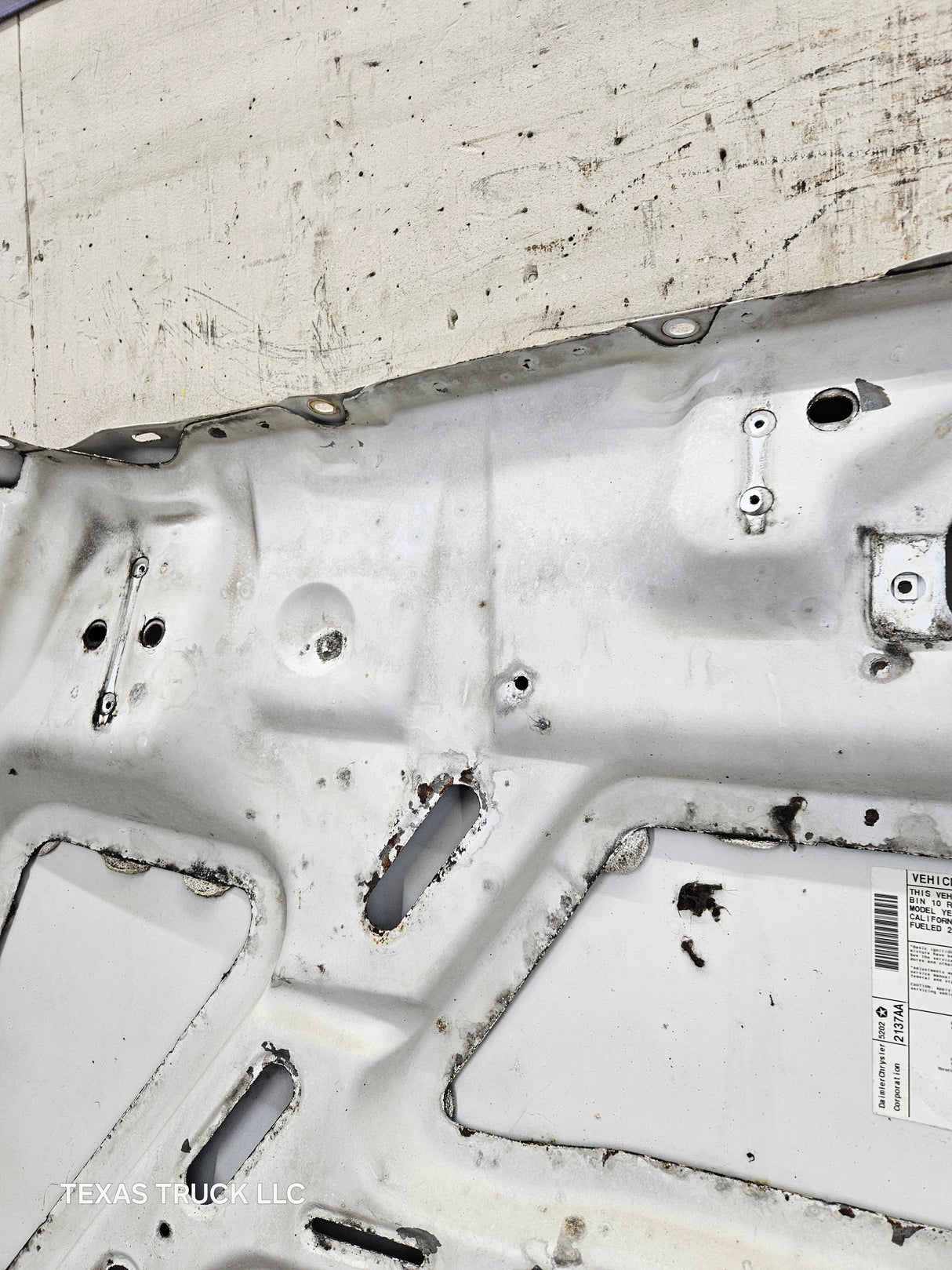 2003-2008 Dodge Ram 3rd Gen 1500 2500 3500 Hood - White