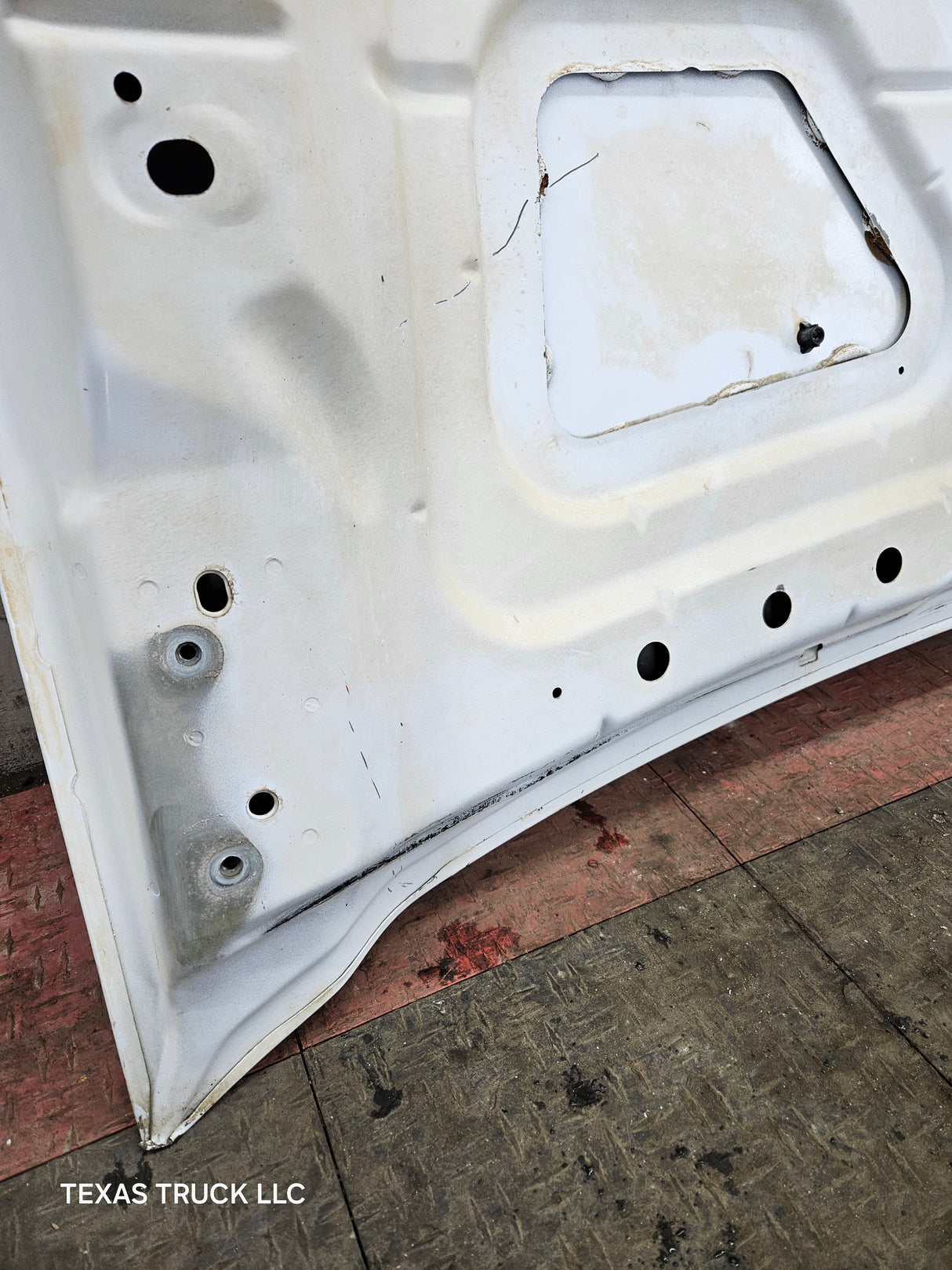 2008-2010 Ford Super Duty F250 F350 F450 F550 Hood - Oxford White