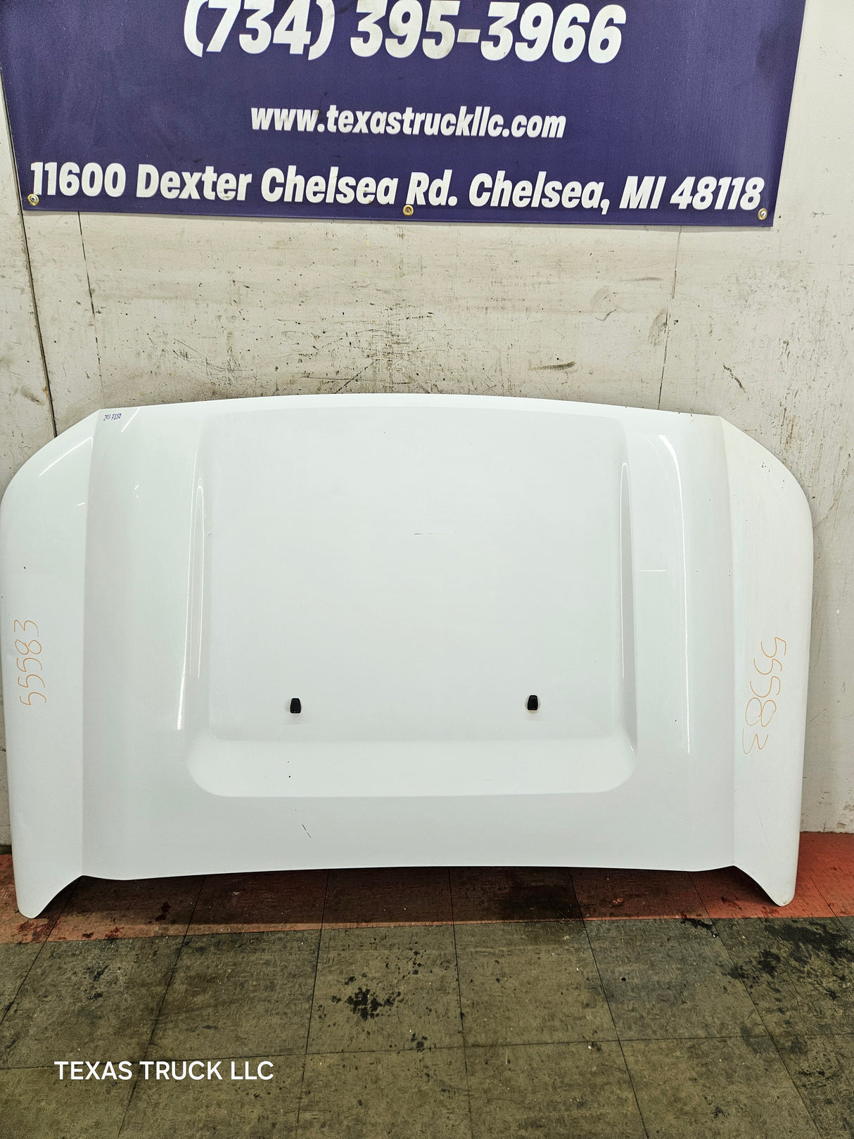 2011-2016 Ford Super Duty Hood F250 F350 F450 F550 - Oxford White