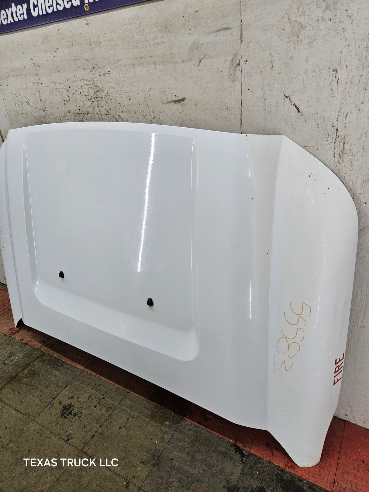 2011-2016 Ford Super Duty Hood F250 F350 F450 F550 - Oxford White