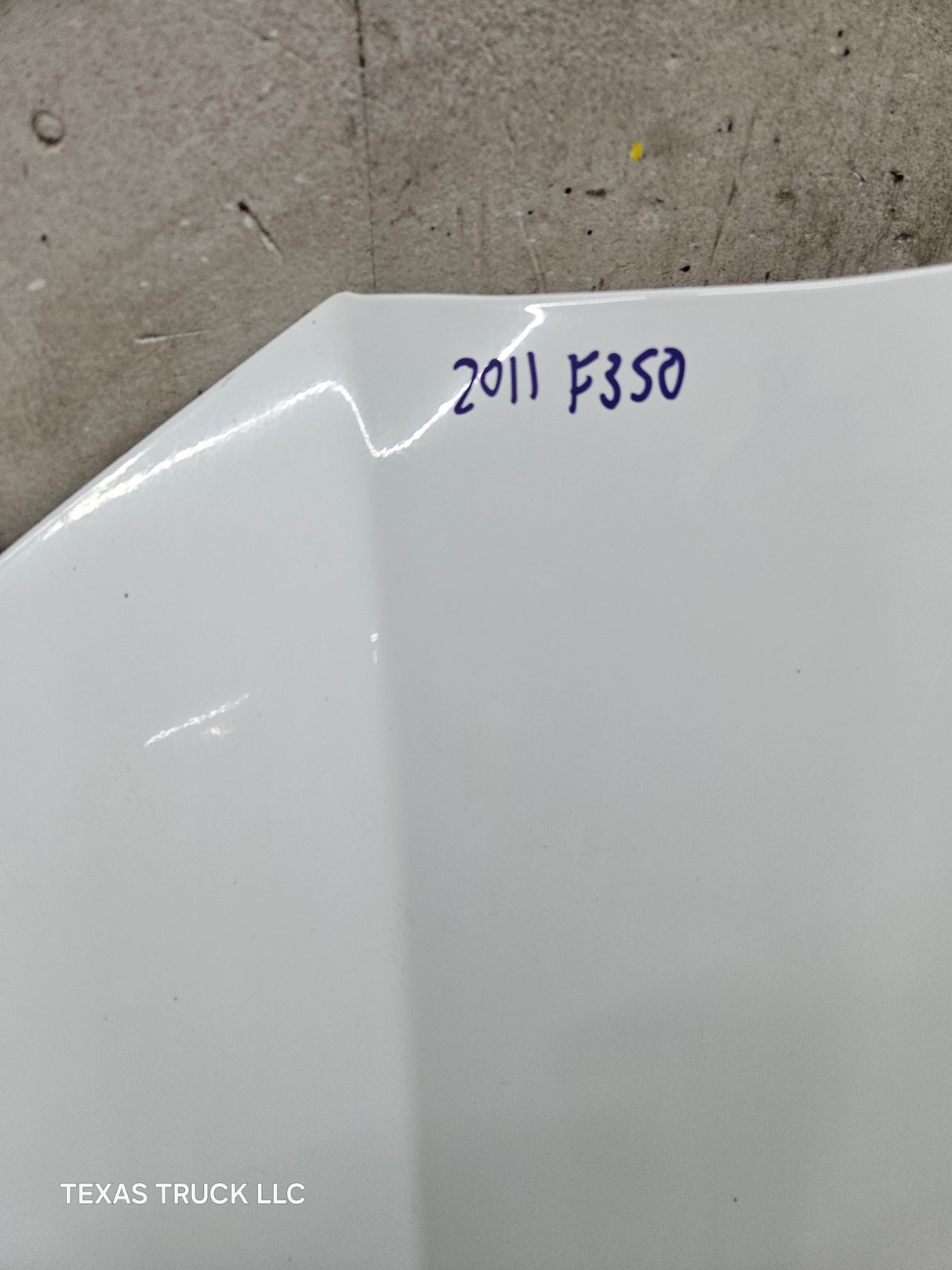 2011-2016 Ford Super Duty Hood F250 F350 F450 F550 - Oxford White