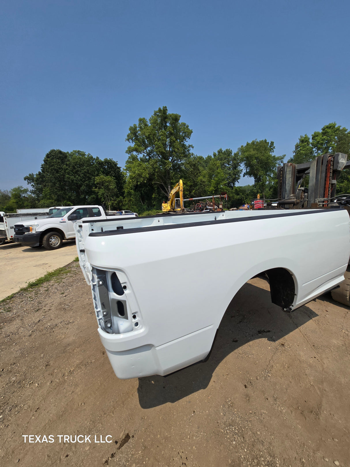 2019-2025 Dodge Ram 2500 3500 5th Gen 8' Long Truck Bed - White