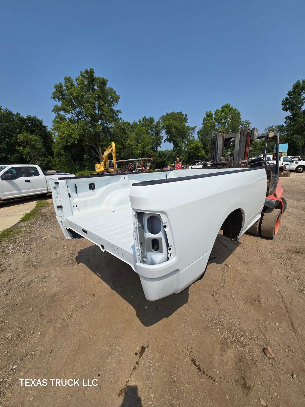 2019-2025 Dodge Ram 2500 3500 5th Gen 8' Long Truck Bed - White