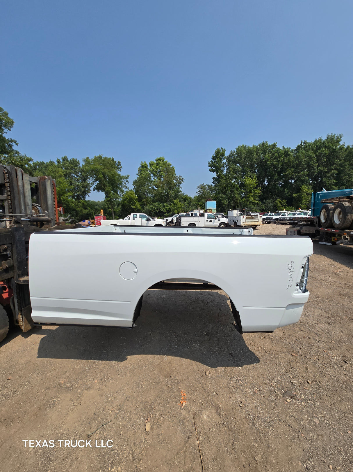 2019-2025 Dodge Ram 2500 3500 5th Gen 8' Long Truck Bed - White
