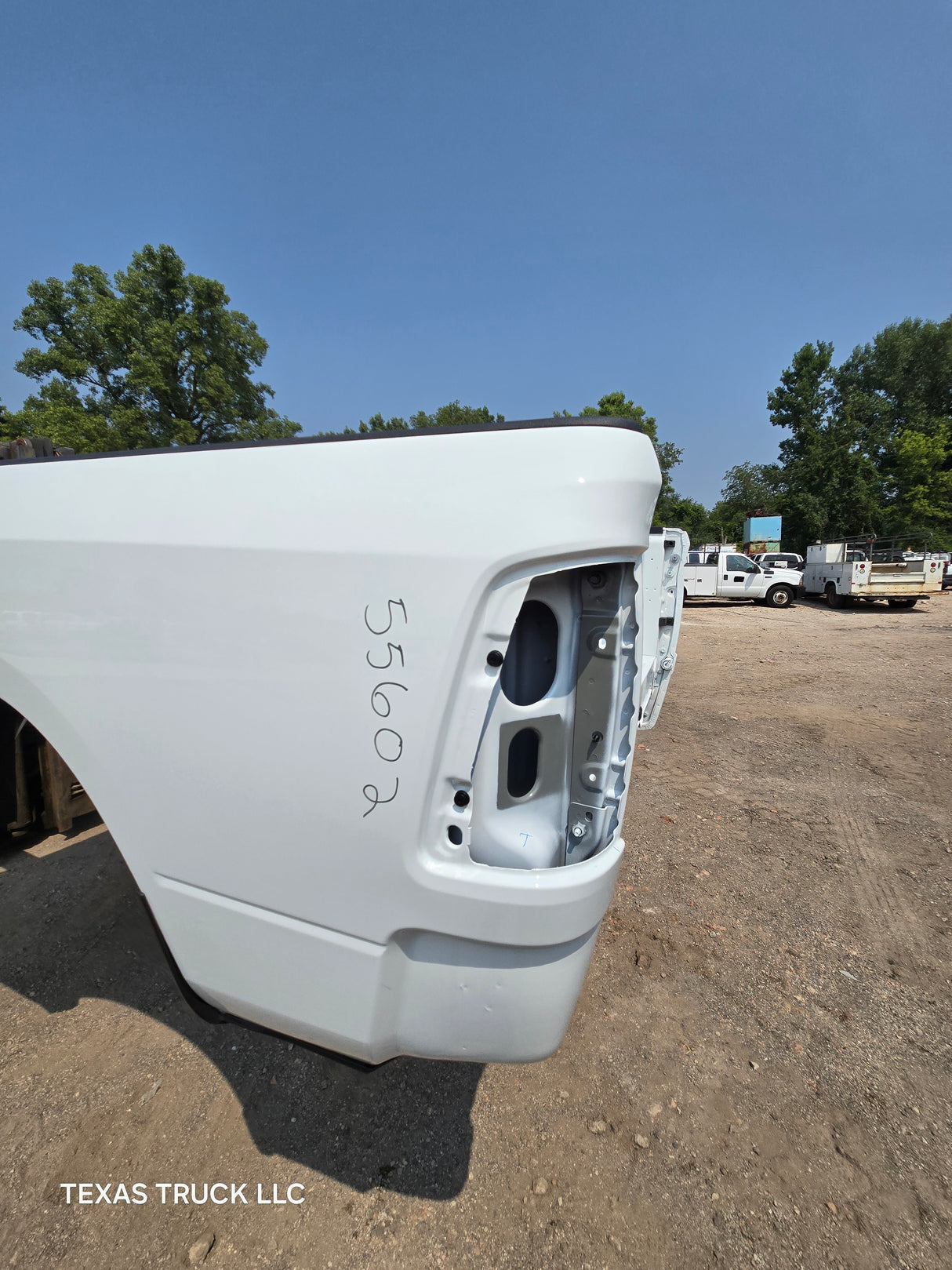 2019-2025 Dodge Ram 2500 3500 5th Gen 8' Long Truck Bed - White