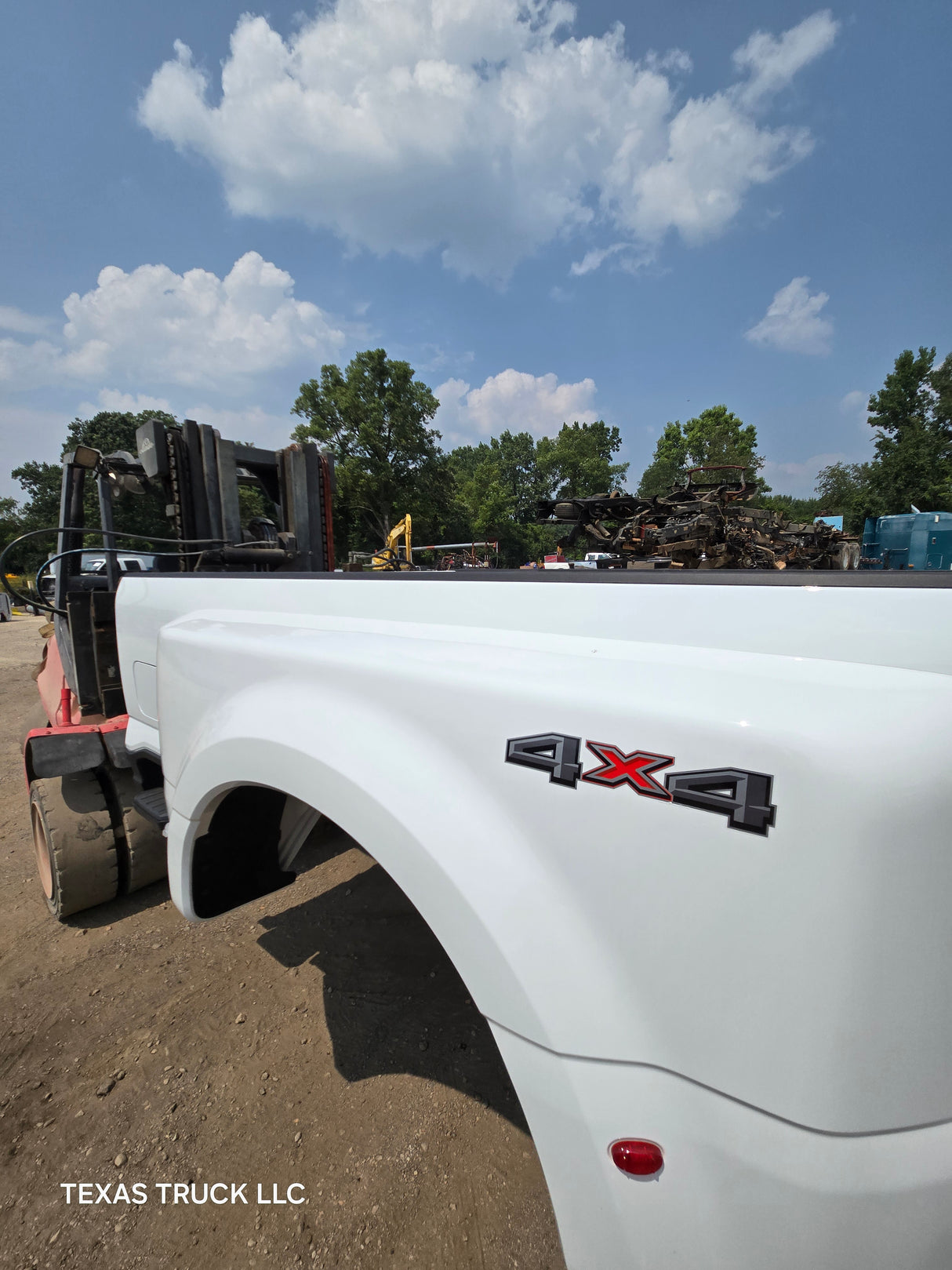 2023-2025 Ford Super Duty F350 F450 F550 8' Dually Truck Bed - Oxford White