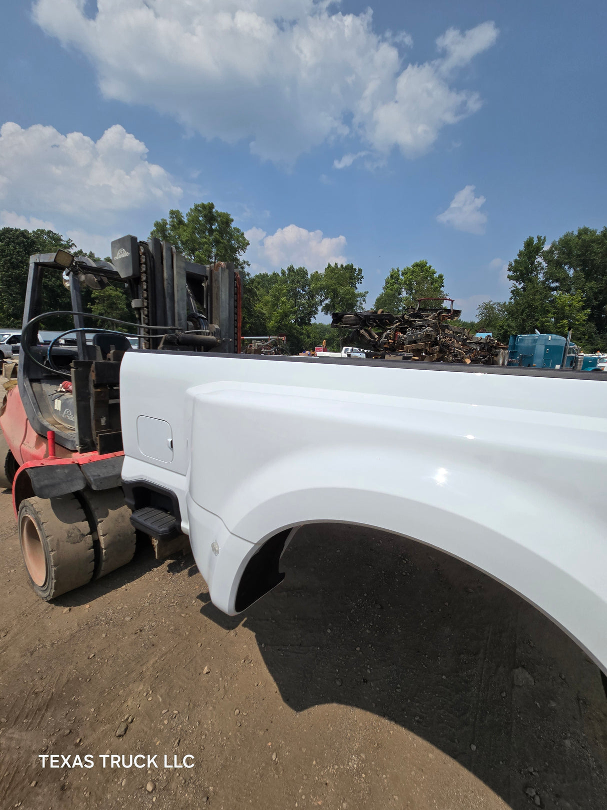 2023-2025 Ford Super Duty F350 F450 F550 8' Dually Truck Bed - Oxford White