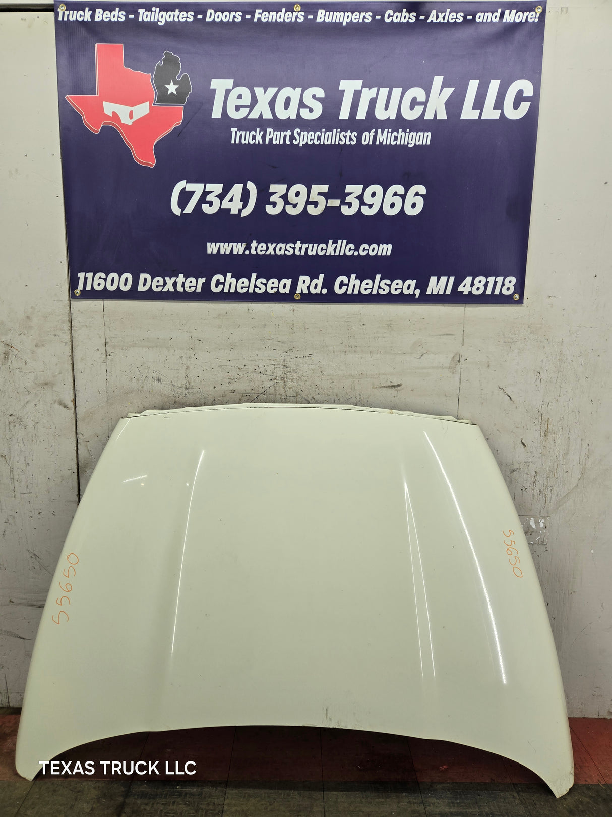2003-2008 Dodge Ram 3rd Gen 1500 2500 3500 Hood - White
