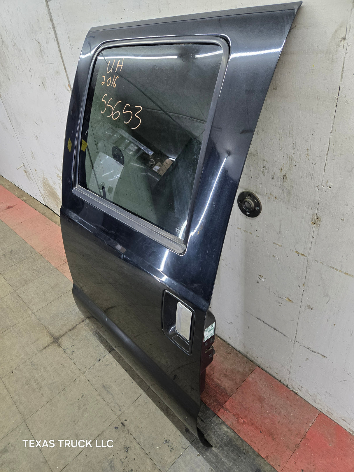 2012-2016 Ford Super Duty LH Driver Side Rear Crew Cab Door F250 F350 F450 F550 - Black