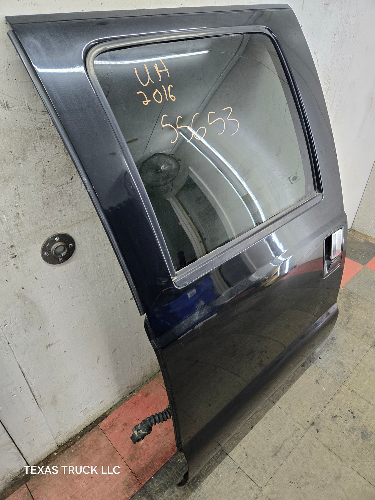 2012-2016 Ford Super Duty LH Driver Side Rear Crew Cab Door F250 F350 F450 F550 - Black