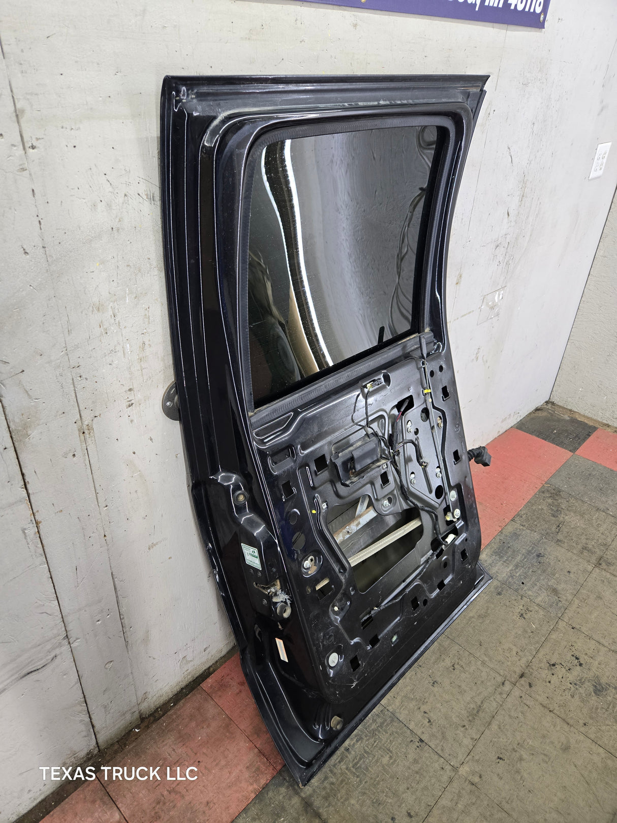 2012-2016 Ford Super Duty LH Driver Side Rear Crew Cab Door F250 F350 F450 F550 - Black