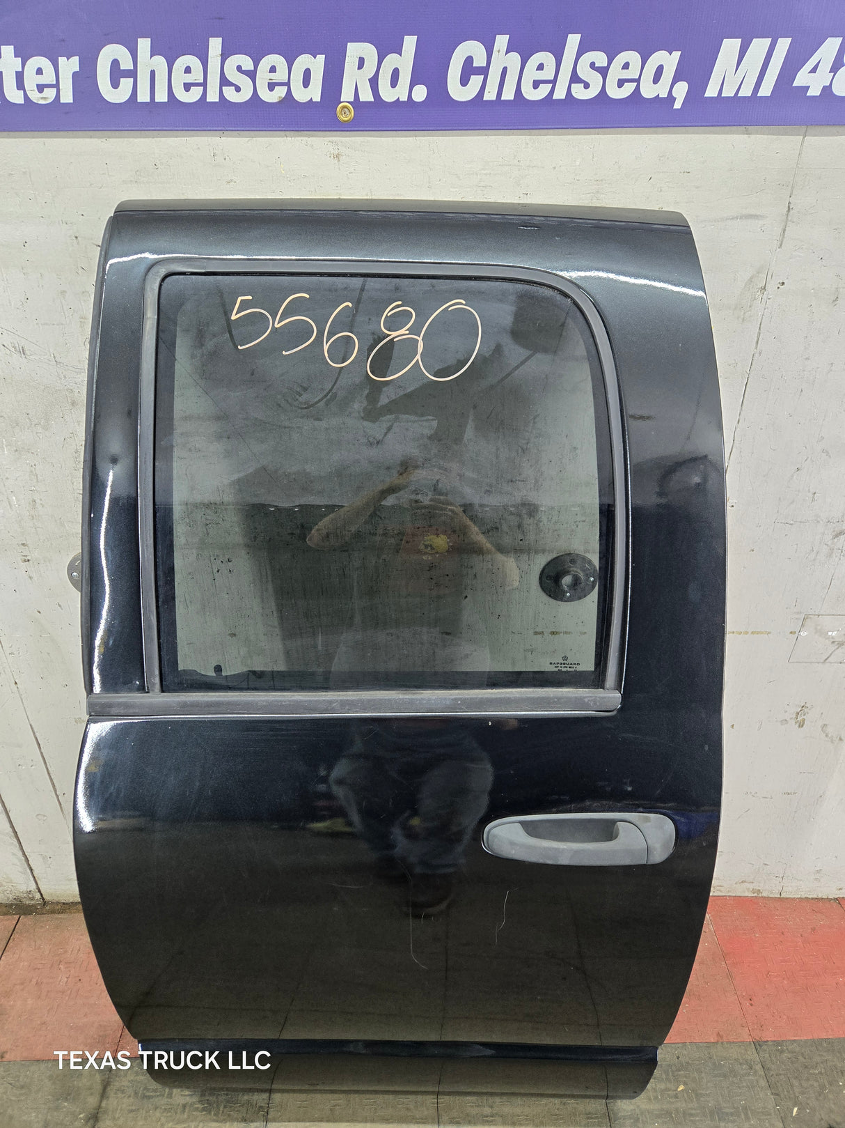 2003-2008 Dodge Ram 3rd Gen LH Driver Side Rear Quad Cab Crew Cab Door 1500 2500 3500 4500 5500 - Black