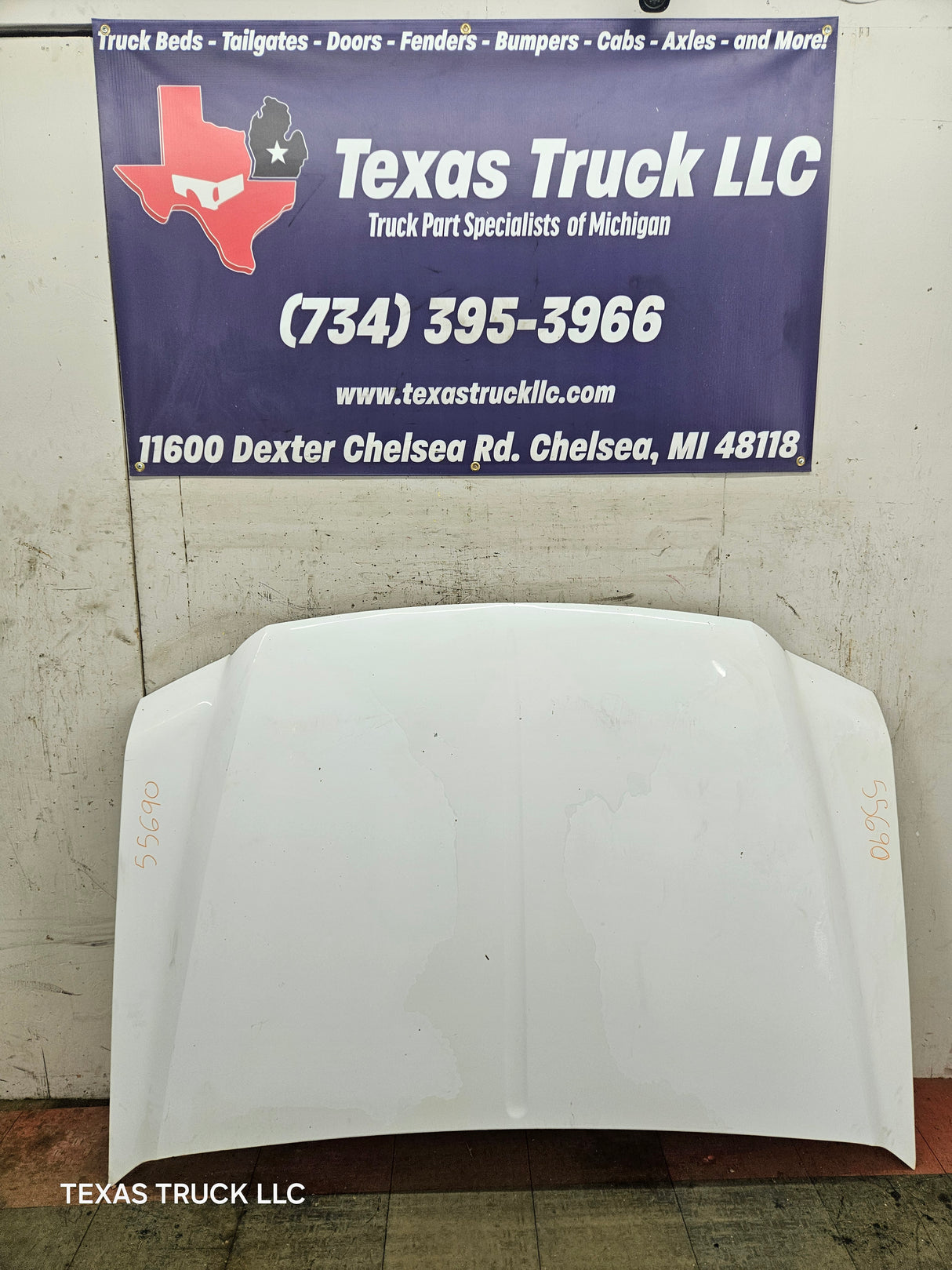 1999-2007 Ford Super Duty Hood F250 F350 F450 F550 - Oxford White