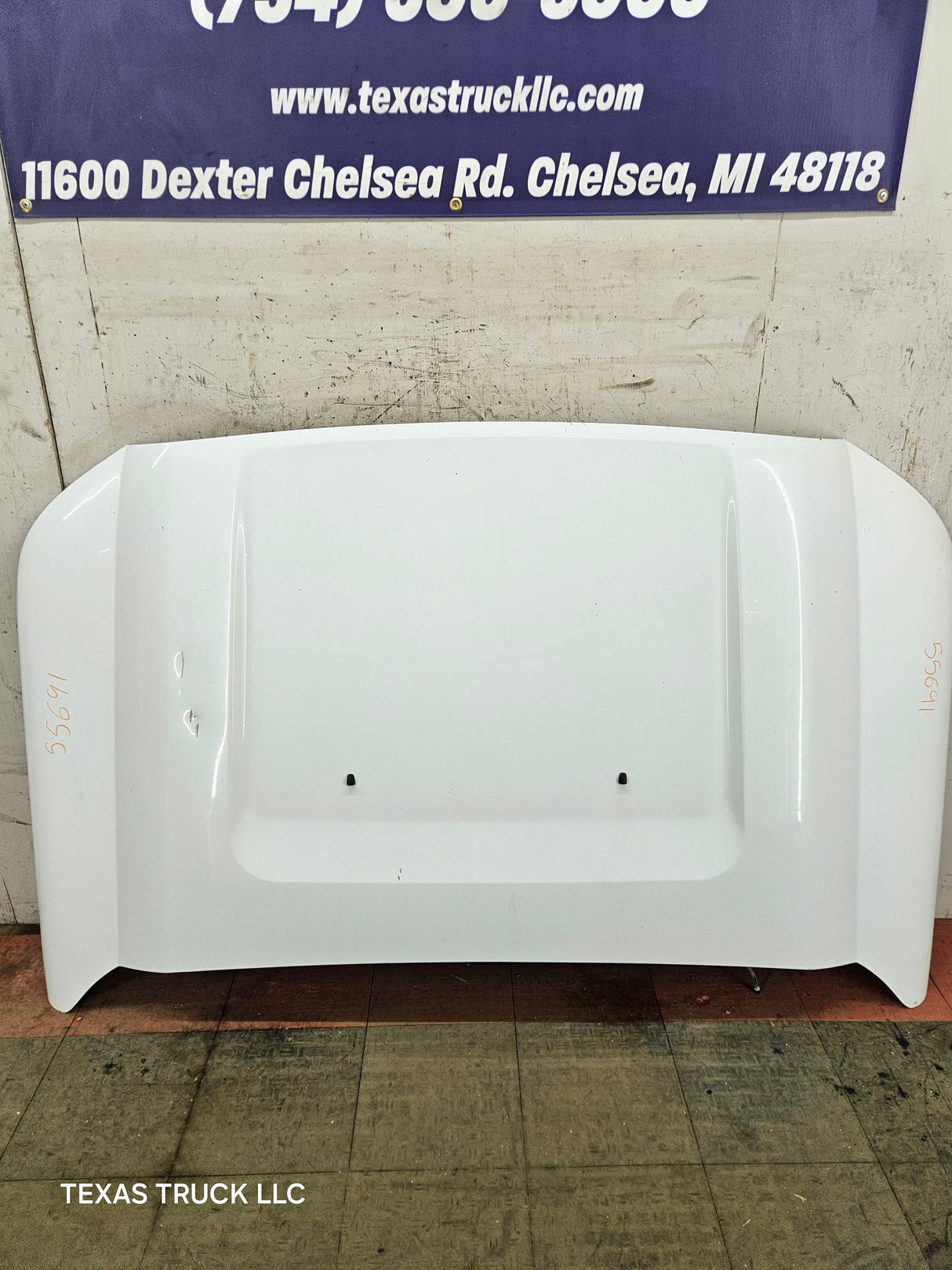 2011-2016 Ford Super Duty Hood F250 F350 F450 F550 - White