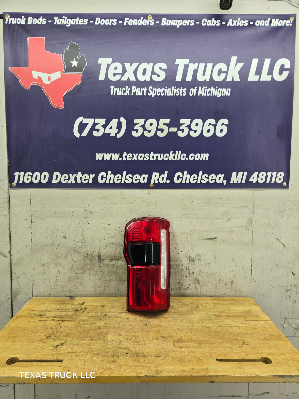 2023-2025 Ford Super Duty F250 F350 LH Driver Side Tail Light With Bliss PC3B-13B505-B