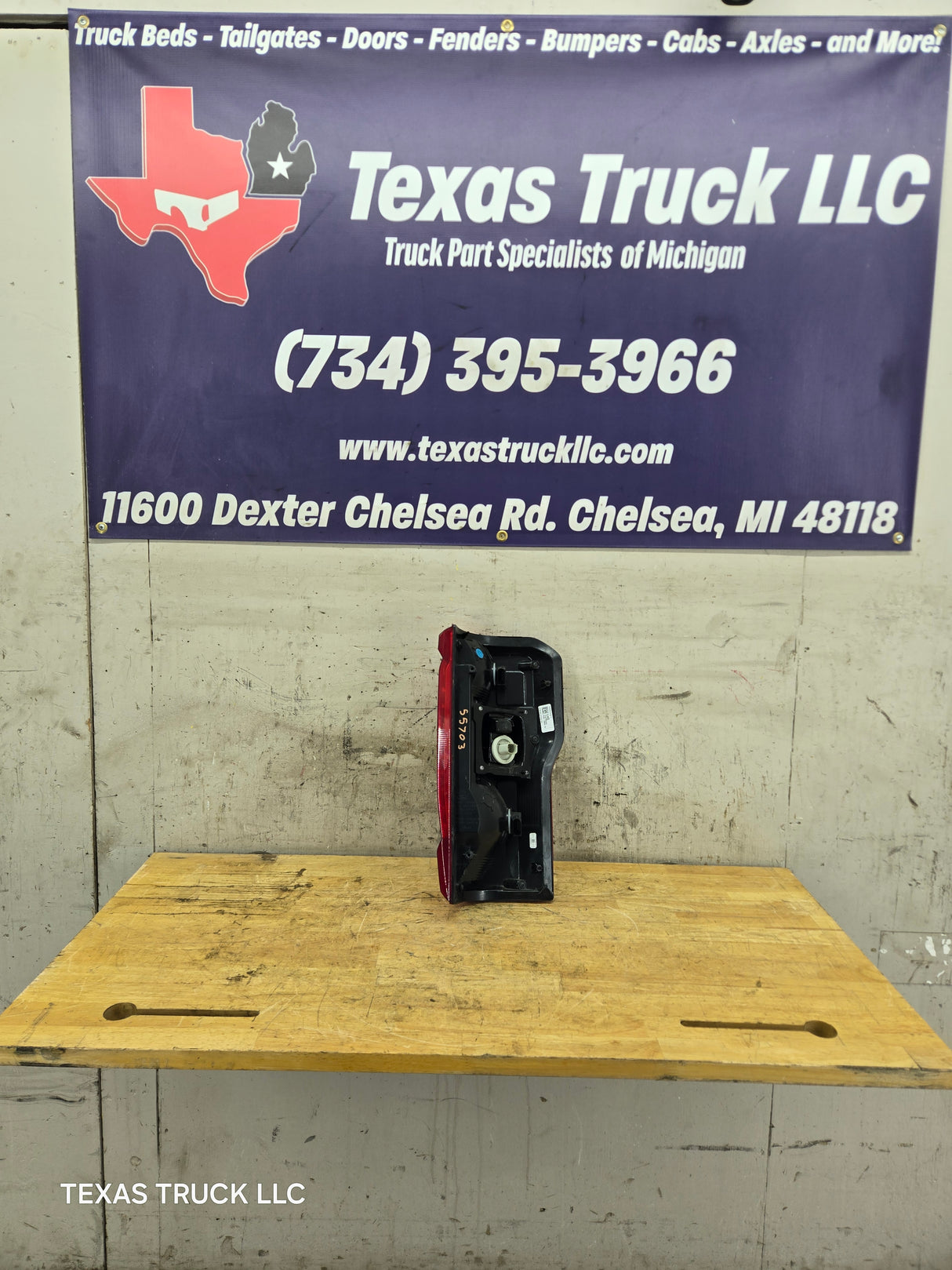 2023-2025 Ford Super Duty F250 F350 LH Driver Side Tail Light With Bliss PC3B-13B505-B