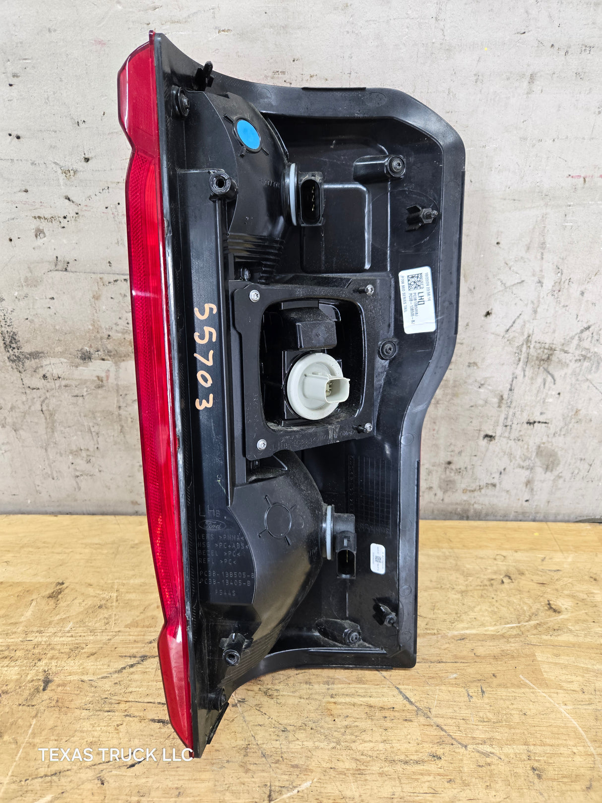 2023-2025 Ford Super Duty F250 F350 LH Driver Side Tail Light With Bliss PC3B-13B505-B