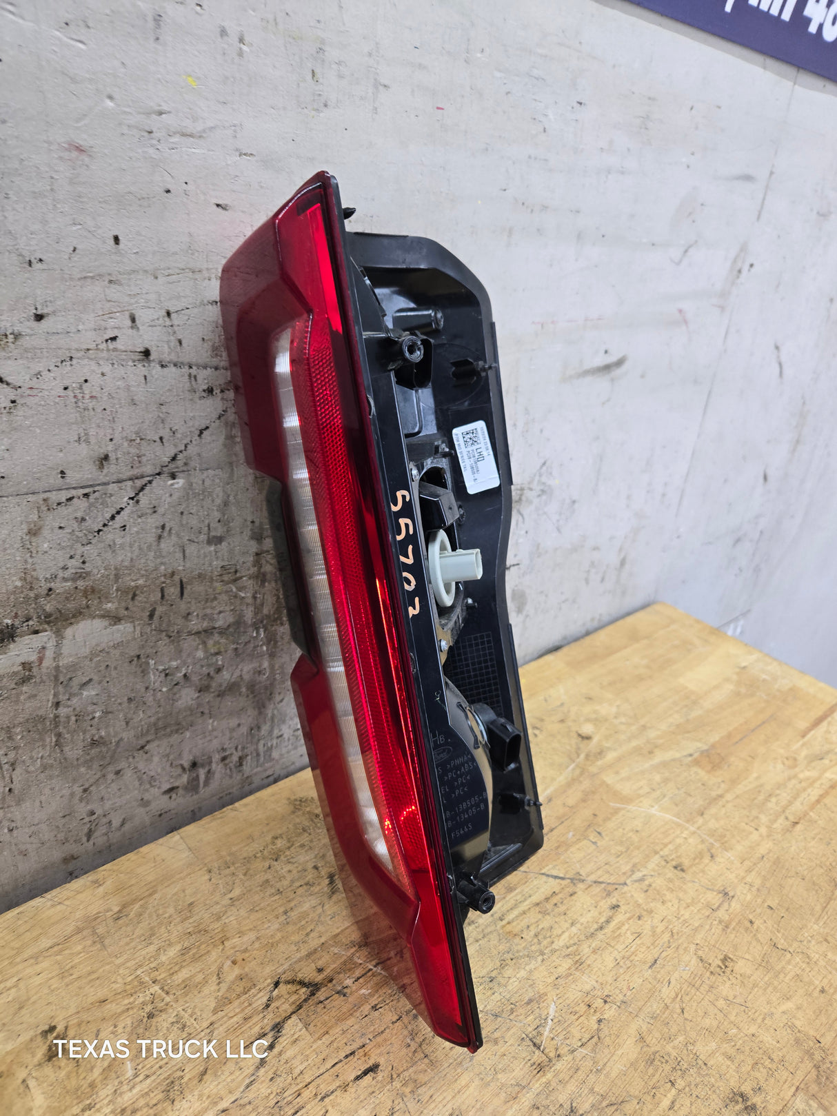 2023-2025 Ford Super Duty F250 F350 LH Driver Side Tail Light With Bliss PC3B-13B505-B