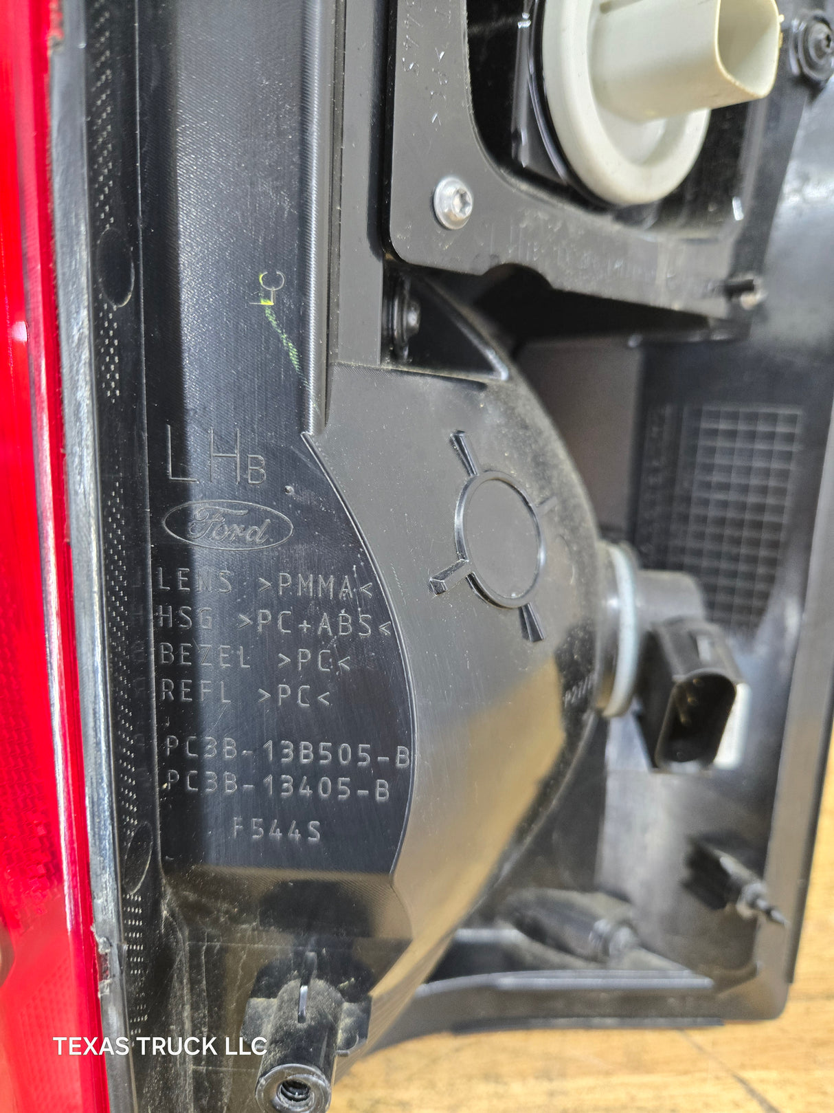 2023-2025 Ford Super Duty F250 F350 LH Driver Side Tail Light With Bliss PC3B-13B505-B