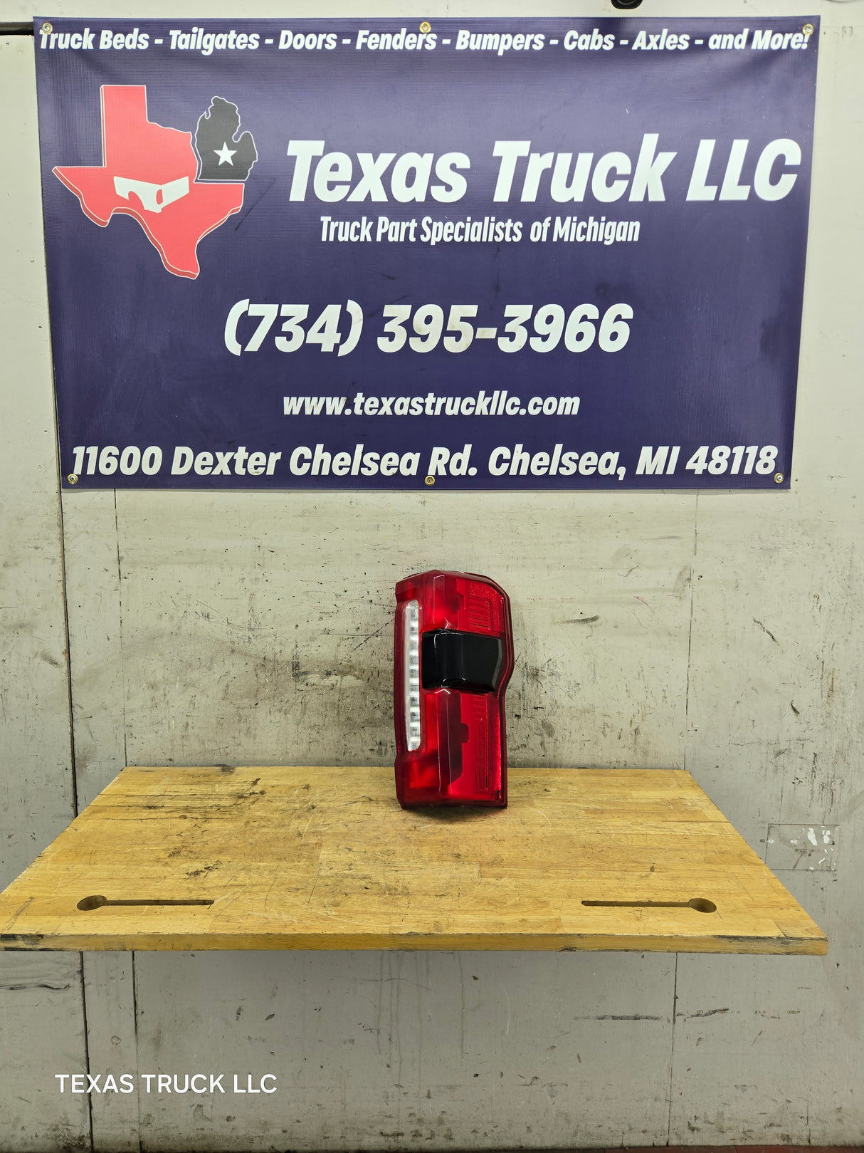 2023-2025 Ford Super Duty F250 F350 RH Passenger Side Tail Light With Bliss PC3B-13B504-B