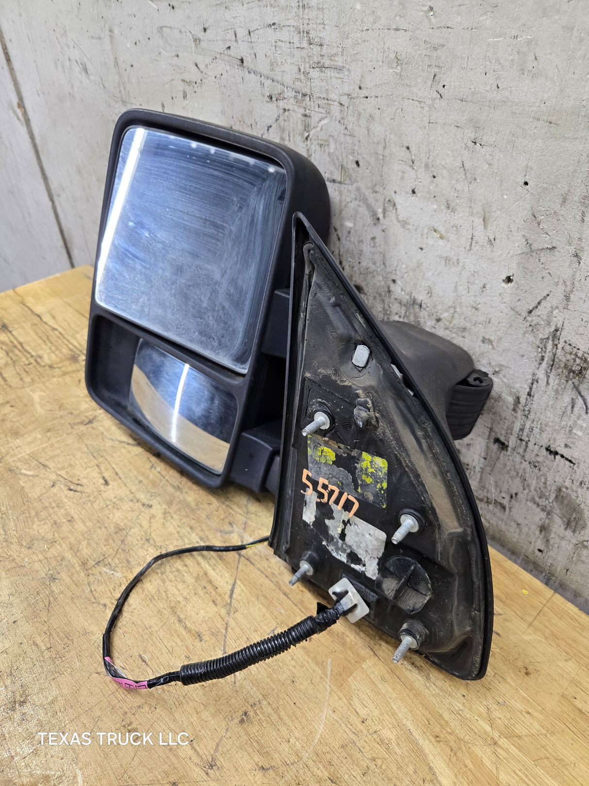 2008-2010 Ford Super Duty F250 F350 F450 F550 LH Driver Side Power & Heated Towing Mirror OEM