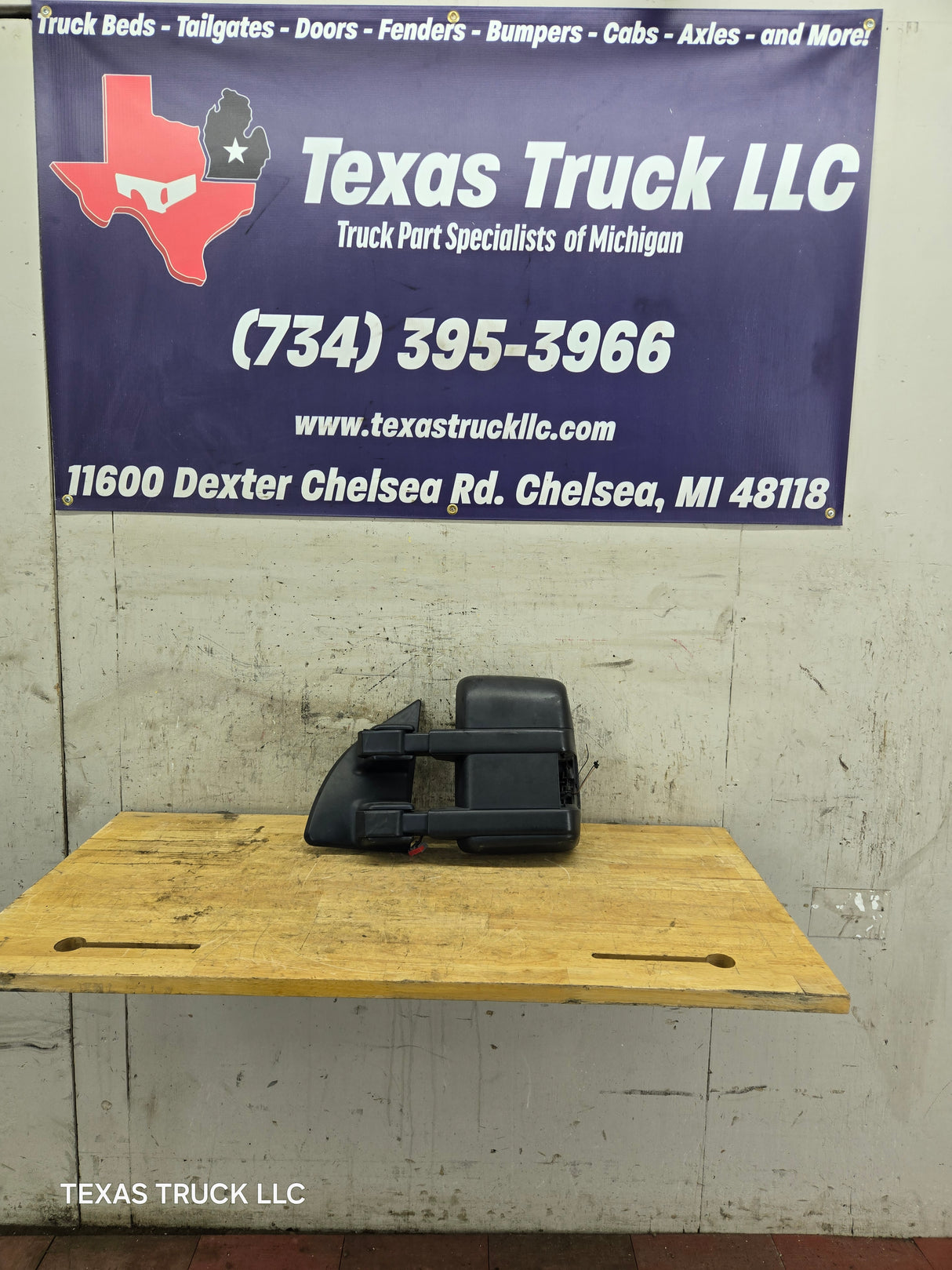 2008-2010 Ford Super Duty F250 F350 F450 F550 LH Driver Side Power & Heated Towing Mirror OEM