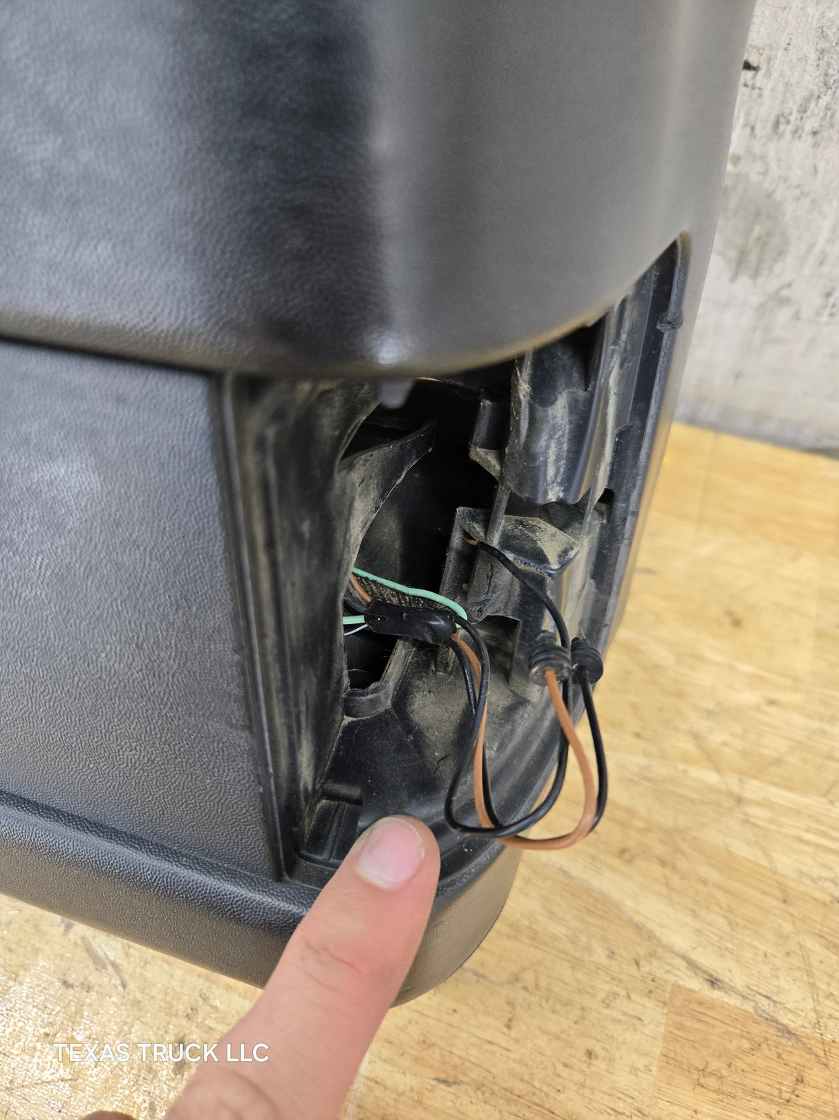 2008-2010 Ford Super Duty F250 F350 F450 F550 LH Driver Side Power & Heated Towing Mirror OEM