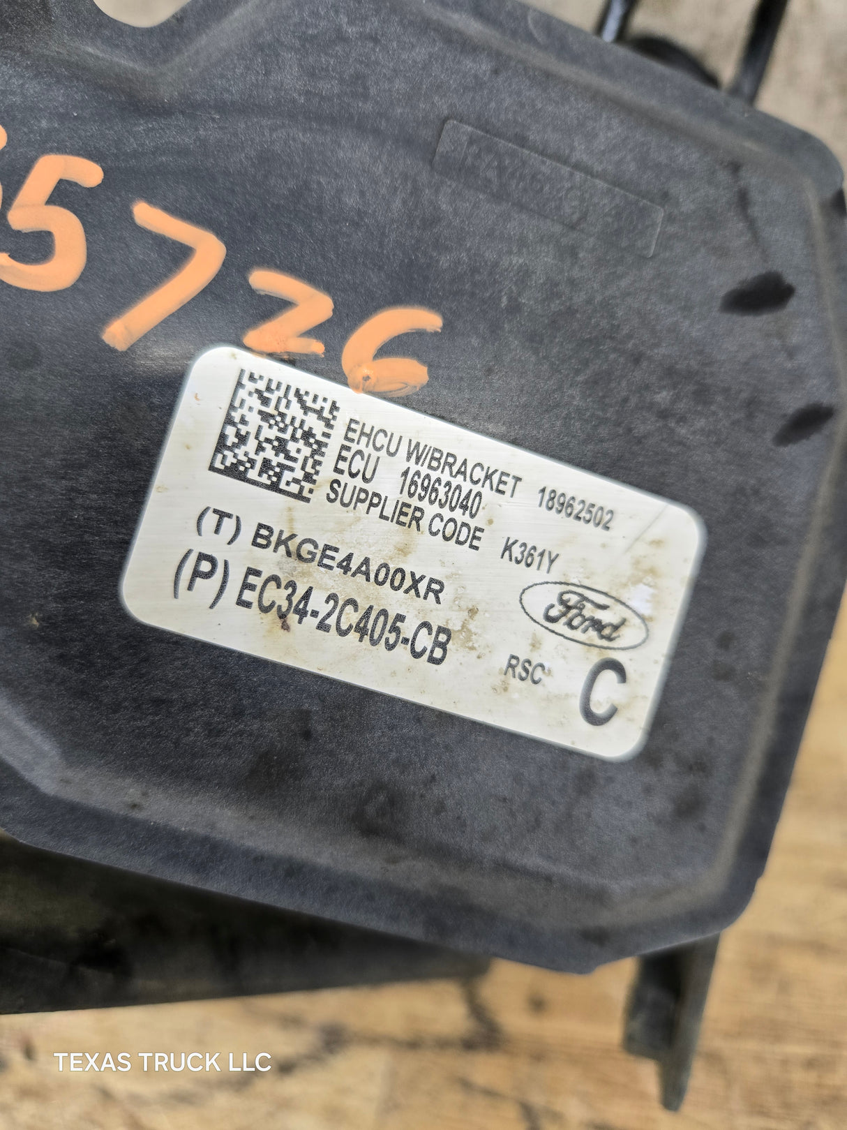 2014-2016 Ford Super Duty F250 F350 ABS Pump Module Control Assembly EC34-2C405-CB